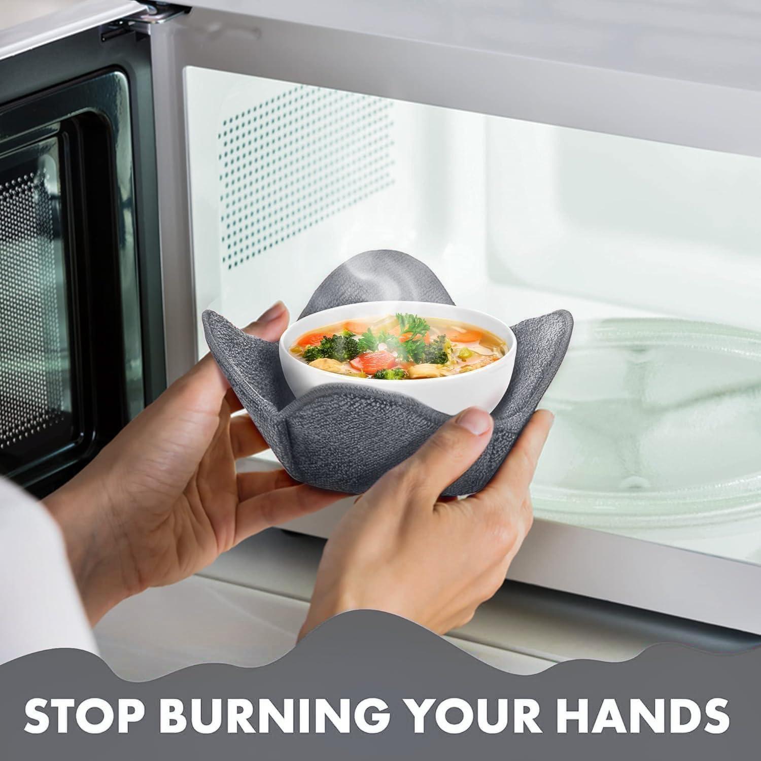 Set de 4 Calentadores de Tazones Trendsettings Gris