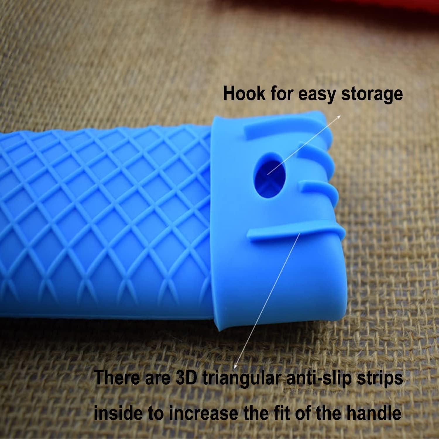 Funda de Mango de Silicona MroMax 15.5cm Antideslizante 2Pcs