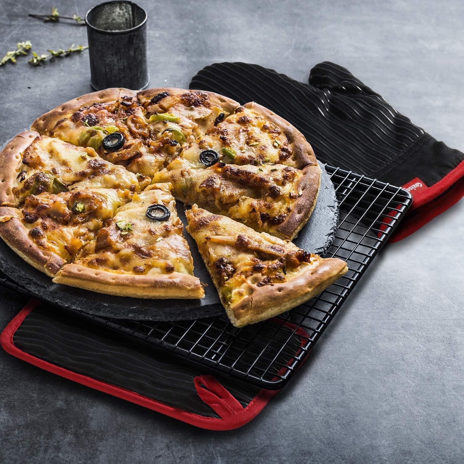 Juego de Manoplas de Horno y Agarraderas Coziselect 4 Piezas