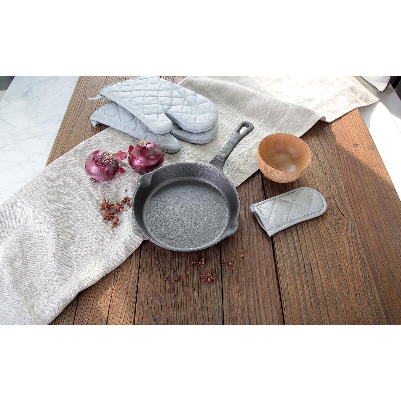 Cubiertas de Mango Calientes Linwnil, 4 Piezas Plata