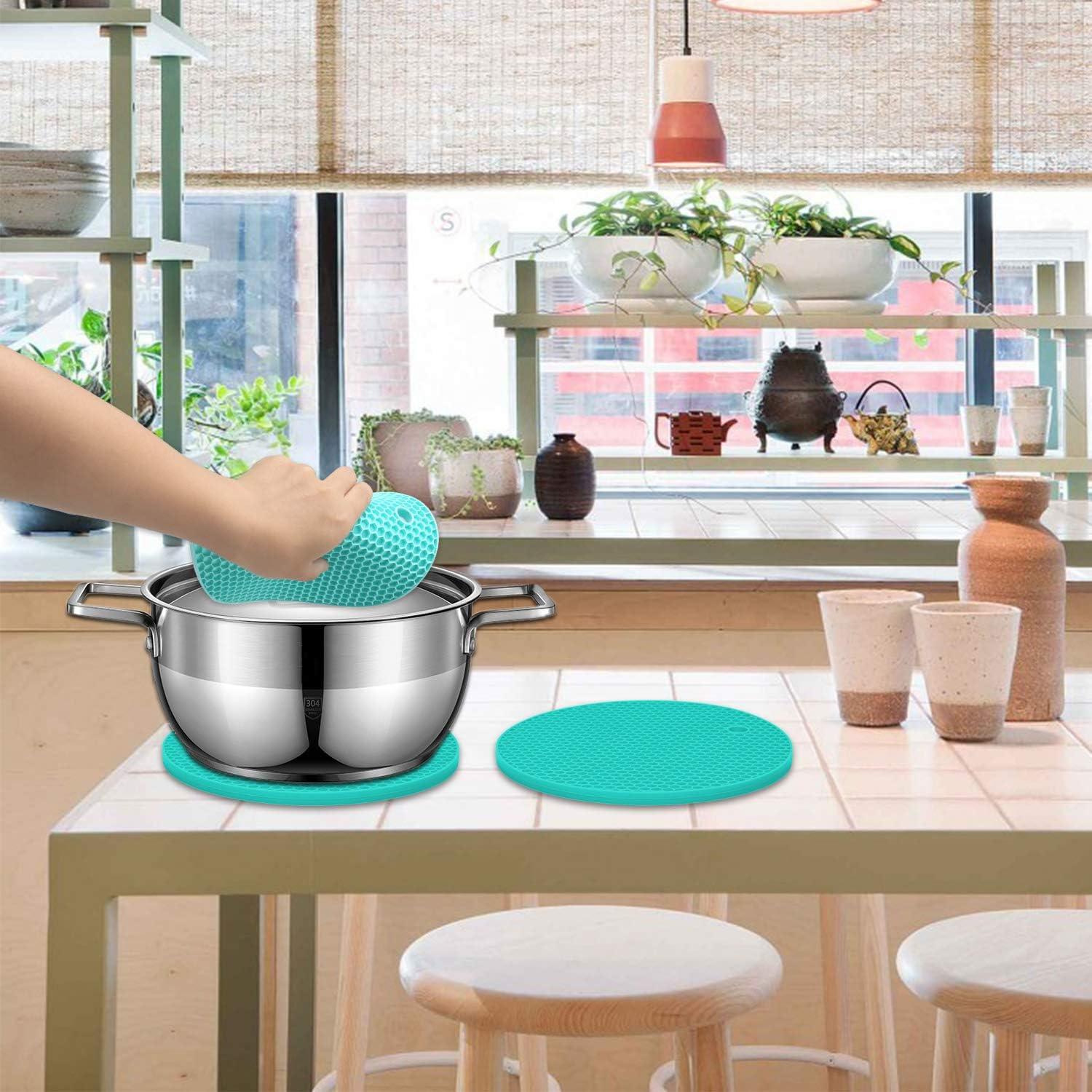 Soportes de Silicona LogHog 18x18 cm Resistentes al Calor - Juego de 2