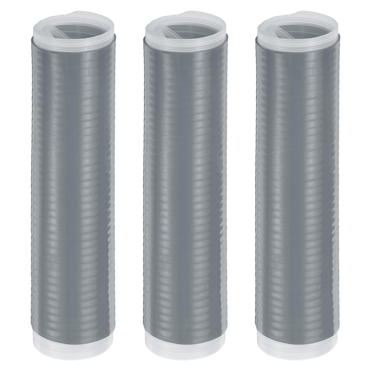 Funda de Mango de Silicona uxcell 3 Pcs Resistente al Calor