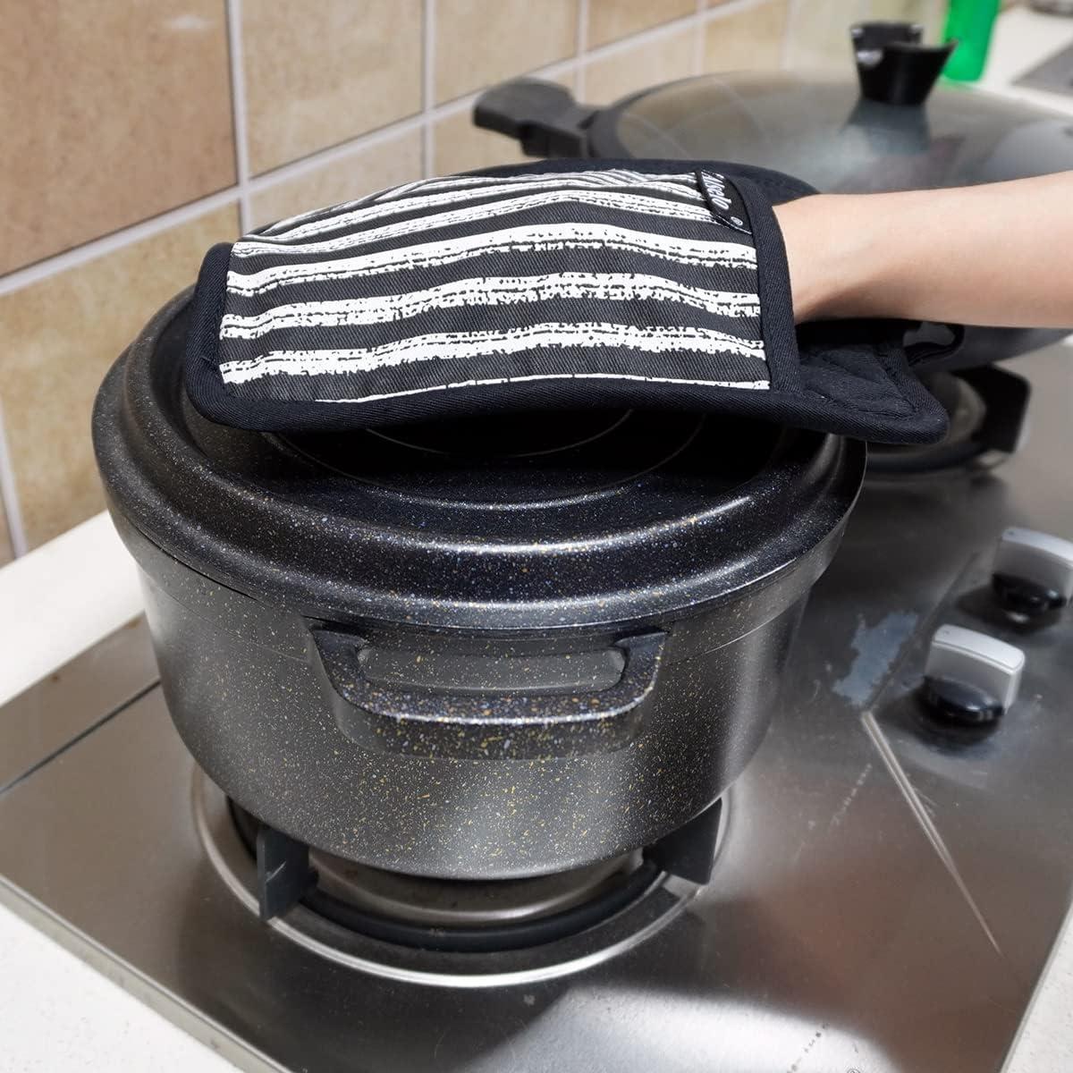 Juego de Agarraderas de Silicona Alselo 3 Piezas Antideslizantes