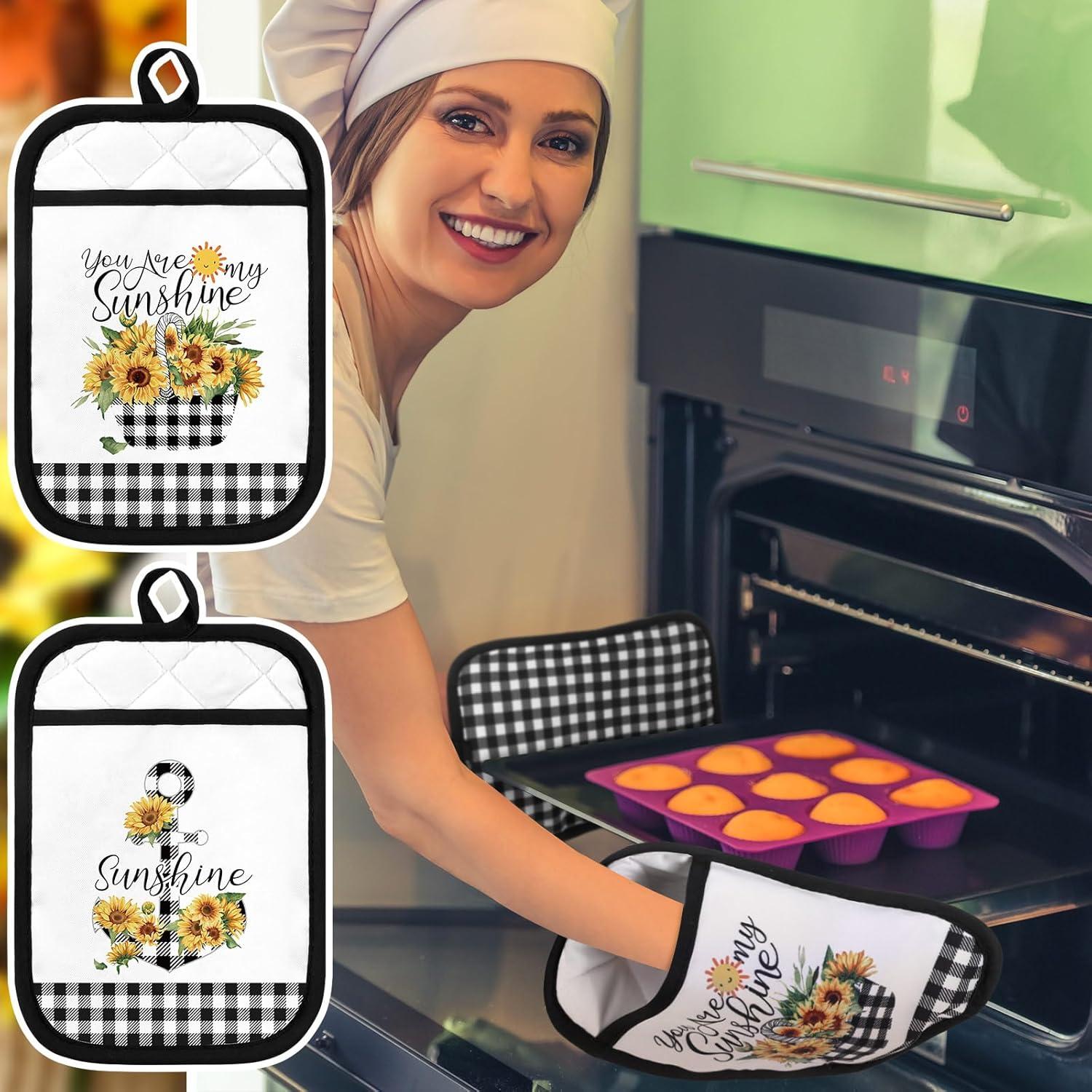 8 Almohadillas Térmicas Bencailor Girasol 18x23 cm Resistentes