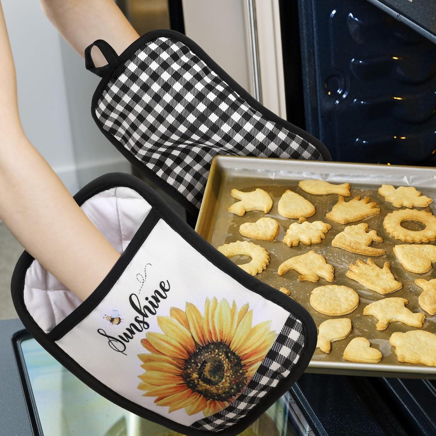 8 Almohadillas Térmicas Bencailor Girasol 18x23 cm Resistentes