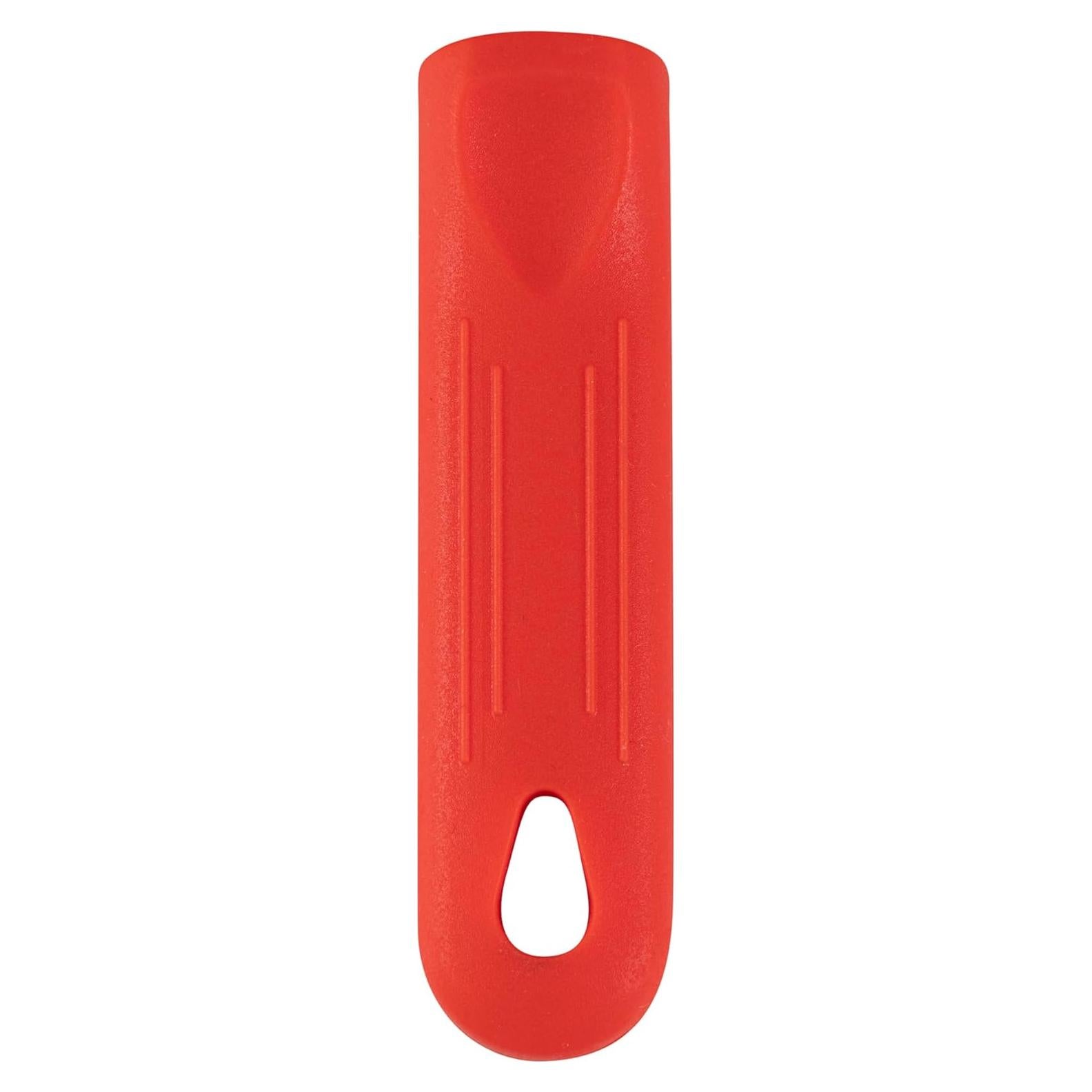 Manga de Mango de Sartén de Silicona Roja Restaurantware 10.9 cm