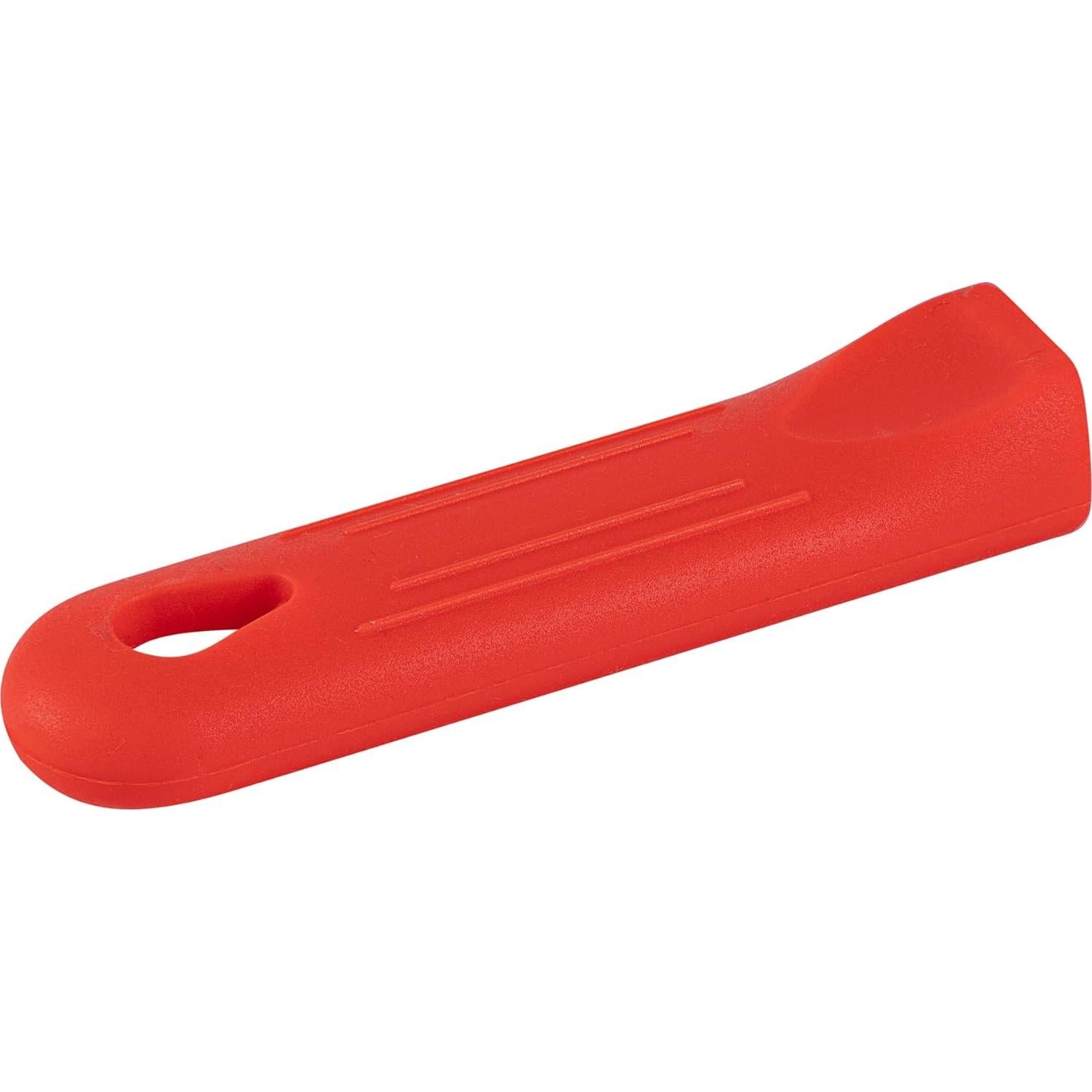 Manga de Mango de Sartén de Silicona Roja Restaurantware 10.9 cm