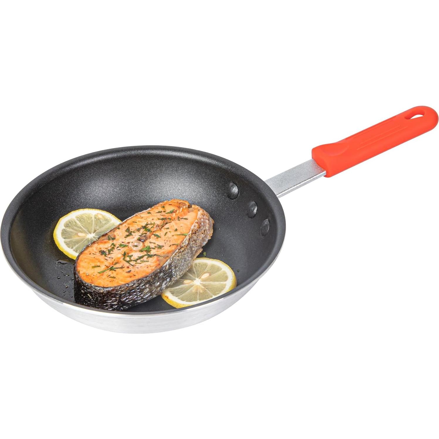 Manga de Mango de Sartén de Silicona Roja Restaurantware 10.9 cm