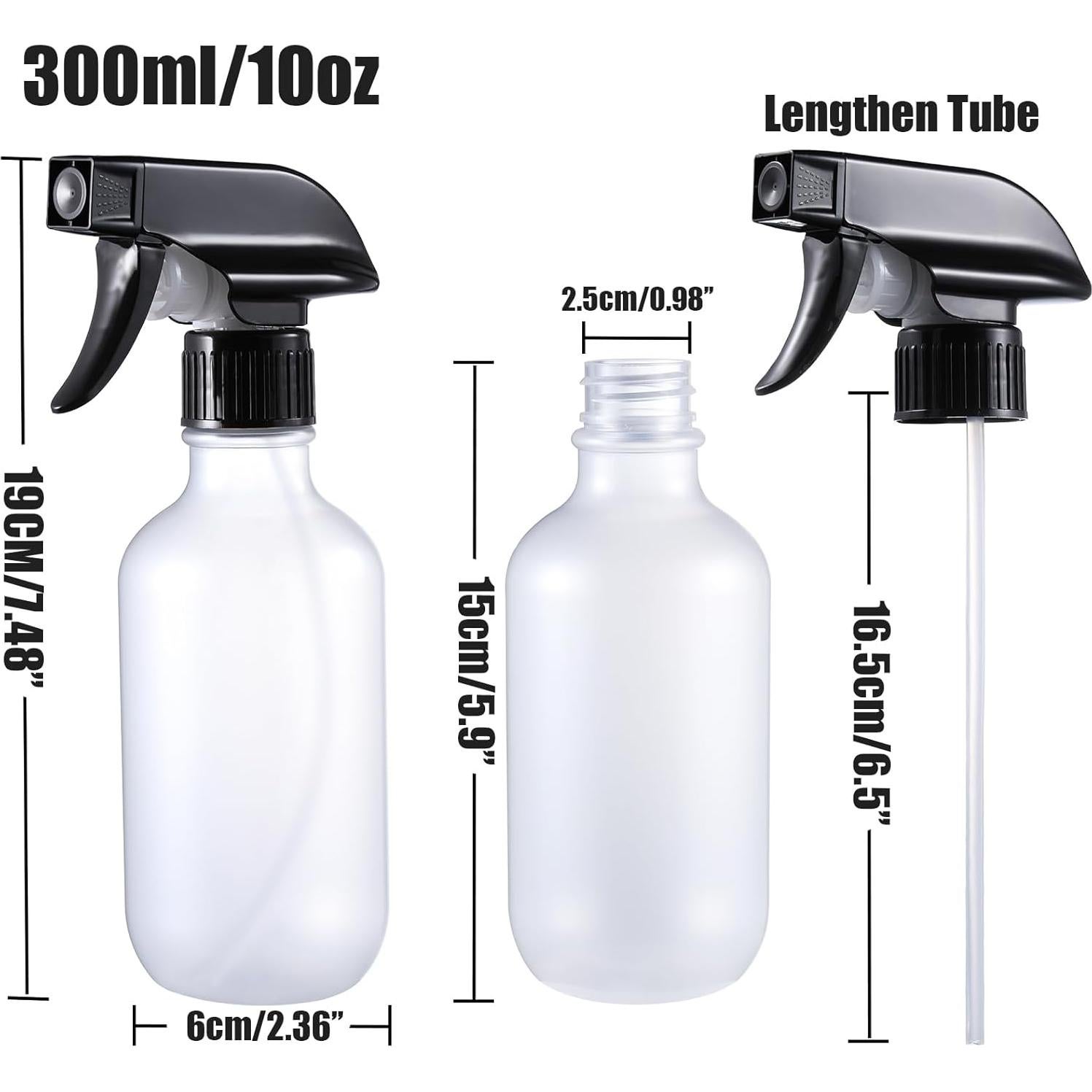 Botella Spray Agua 300ML GearTrust 2 Unidades Mate