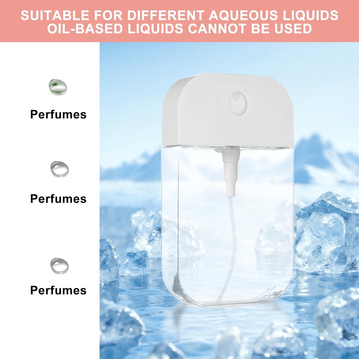 Mini Botella Rellenable Zuhose 30ml con Funda Silicona Negra