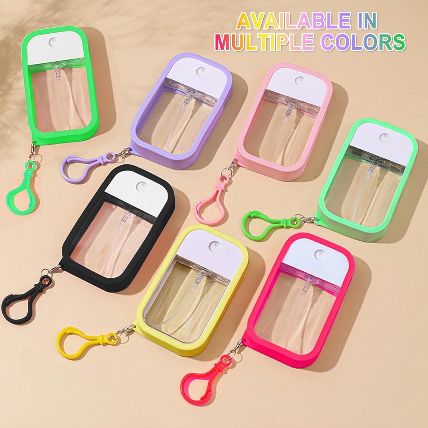 Mini Botella Rellenable Zuhose 30ml con Funda Silicona Negra