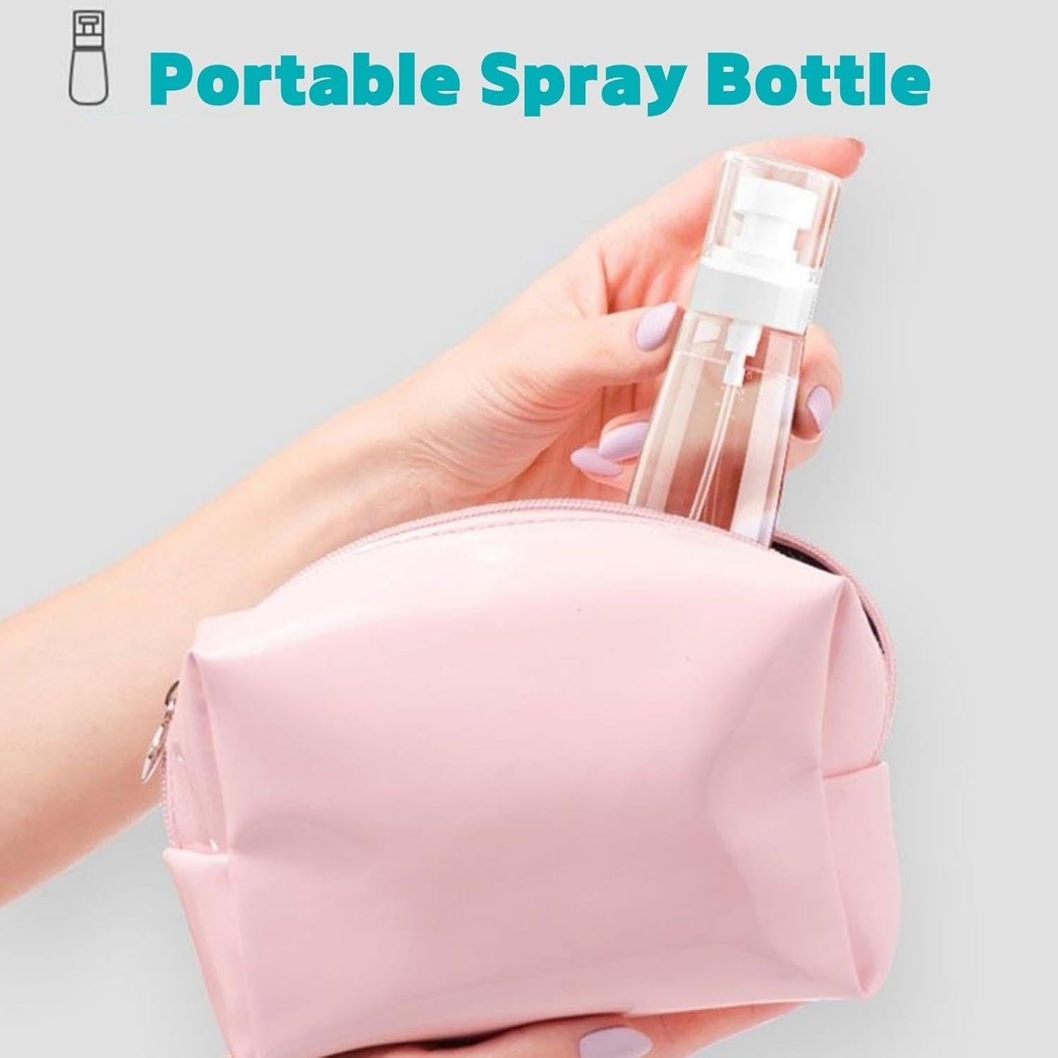 Botella de Spray de Viaje EACOZY 60ml Reutilizable 3PCS