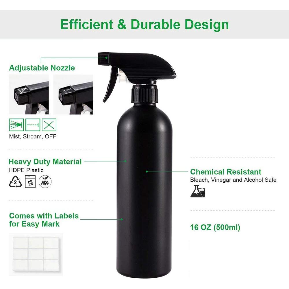 Botellas de Spray Rellenables Cindy's Tape 473 ml - Paquete de 4