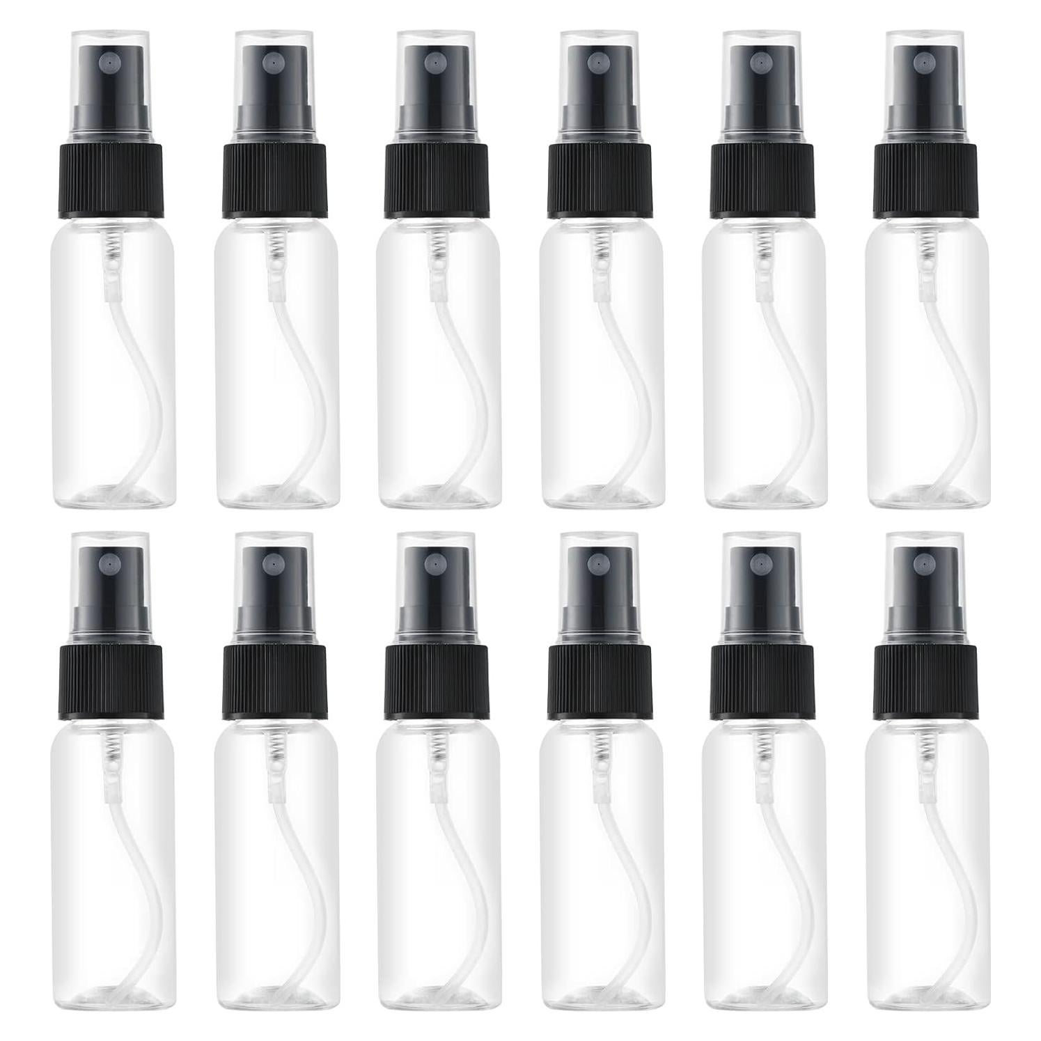 LISAPACK 12 Botellas Spray 30ml Viaje Plástico Transparente