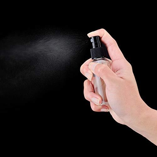 LISAPACK 12 Botellas Spray 30ml Viaje Plástico Transparente