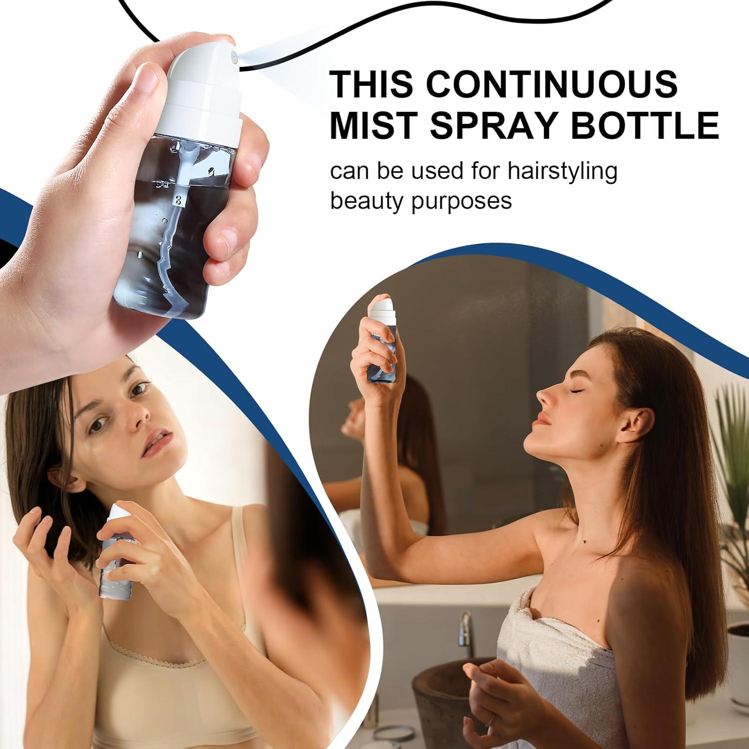 Paquete de 2 Botellas Spray 60ML Yolaist a Prueba de Fugas