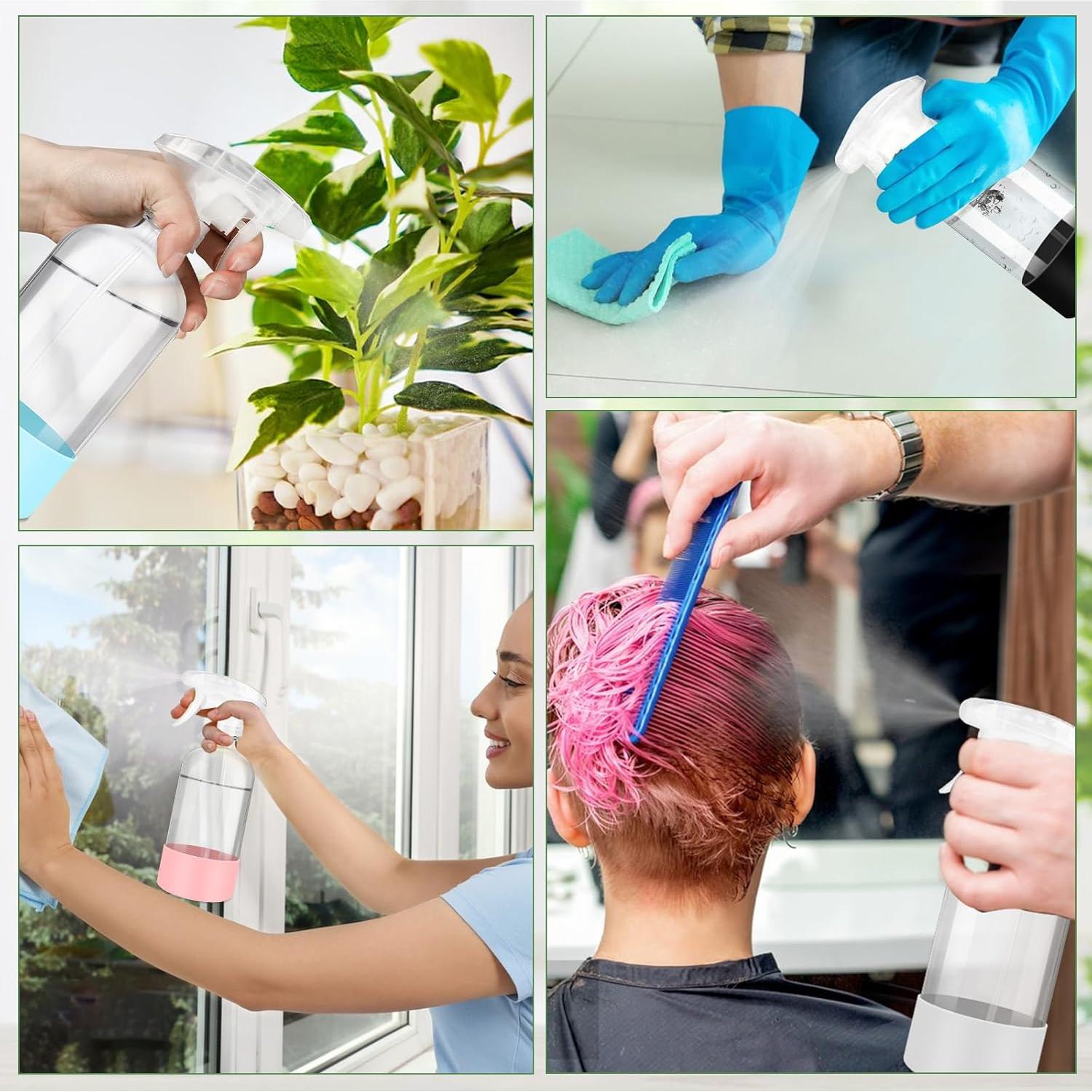 Pack de 3 Botellas de Spray de Vidrio ZENOWICK 0.47L