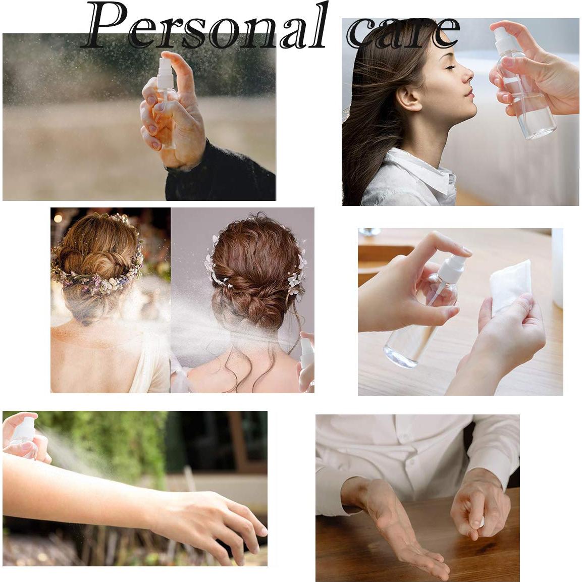 Botellas de Spray Pequeñas ZEJIA 80ml - 3 Piezas Multiusos