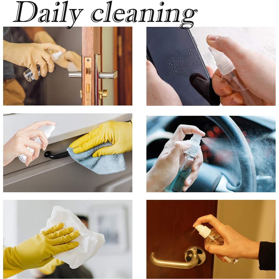 Botellas de Spray Pequeñas ZEJIA 80ml - 3 Piezas Multiusos