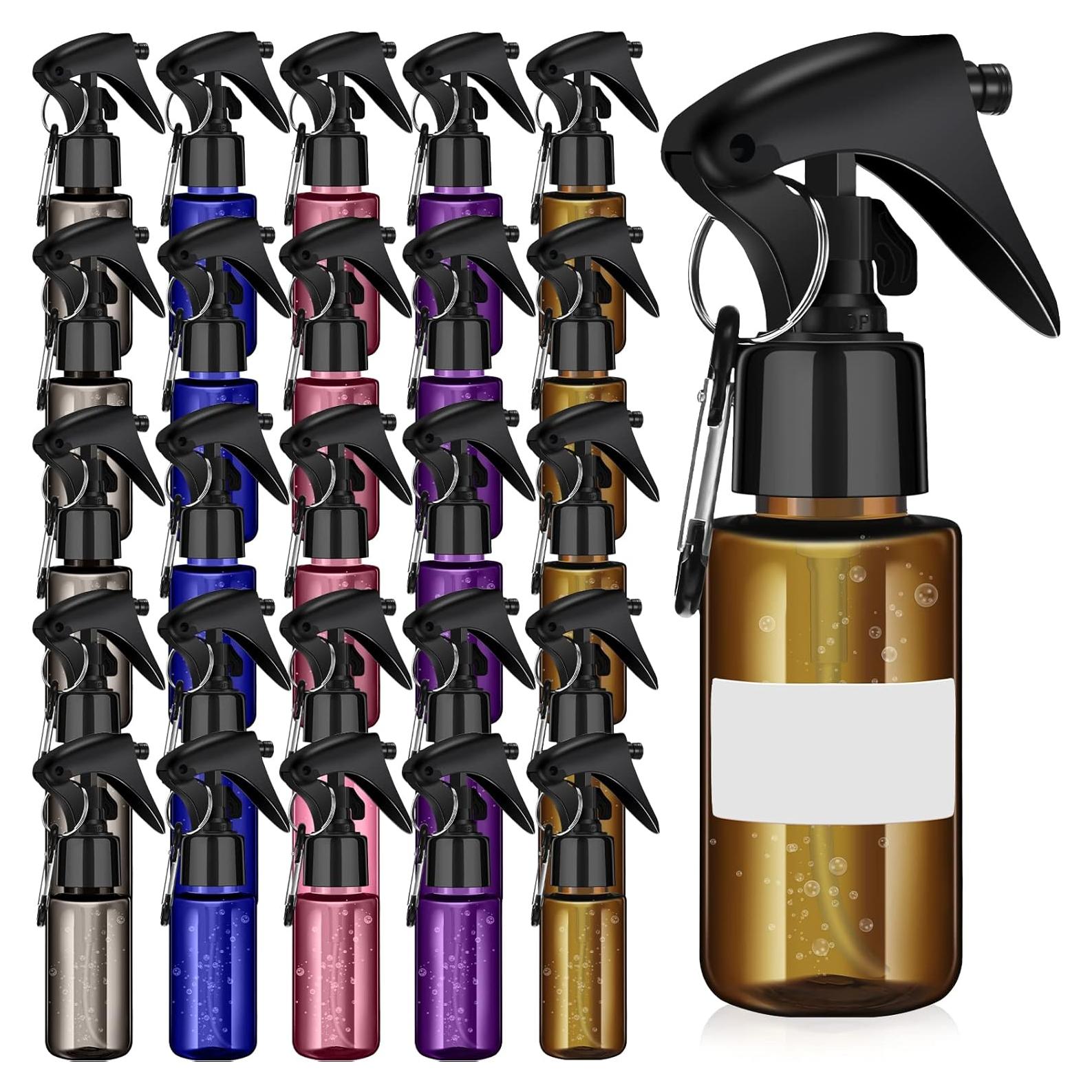 20 Botellas de Spray Rellenables 60ml Roshtia con Etiquetas