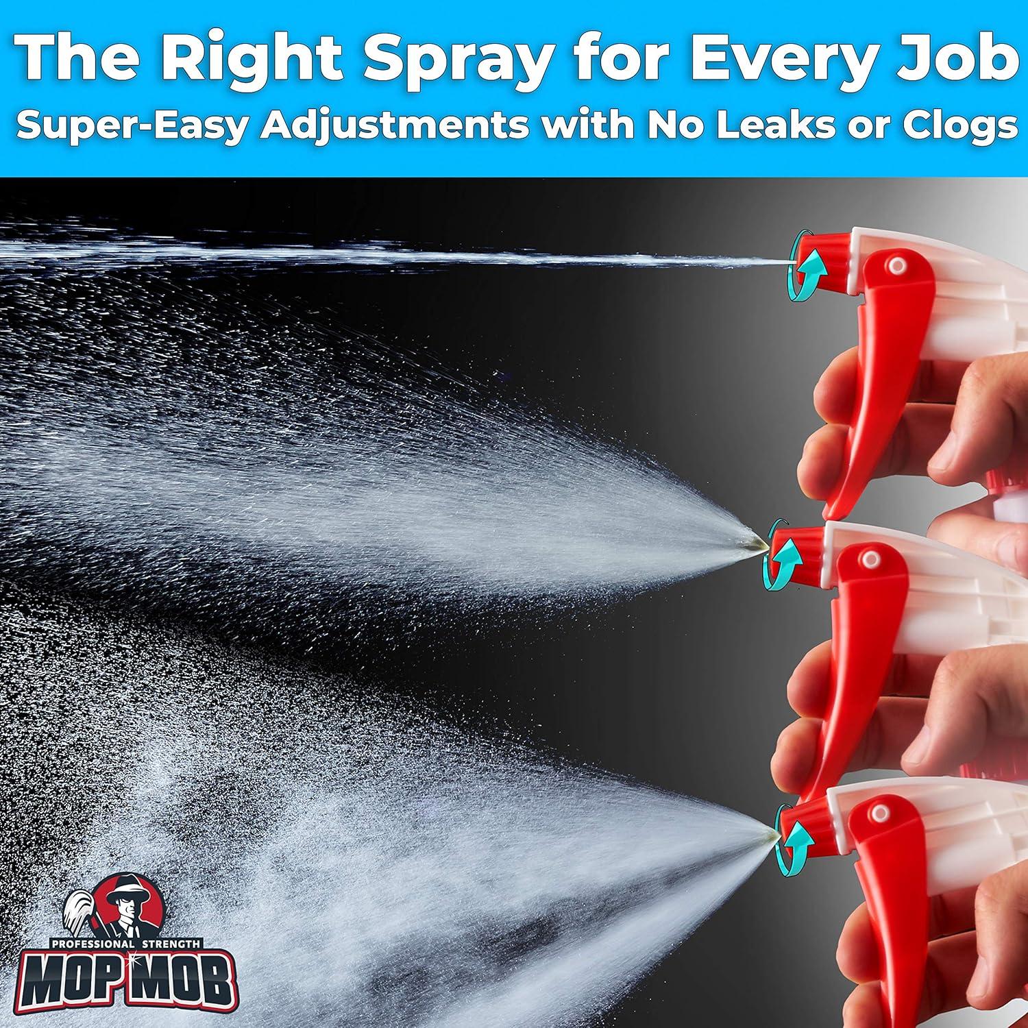 Botellas de Spray Bilingües MSDS Mop Mob 3 Paquete 0.95 L