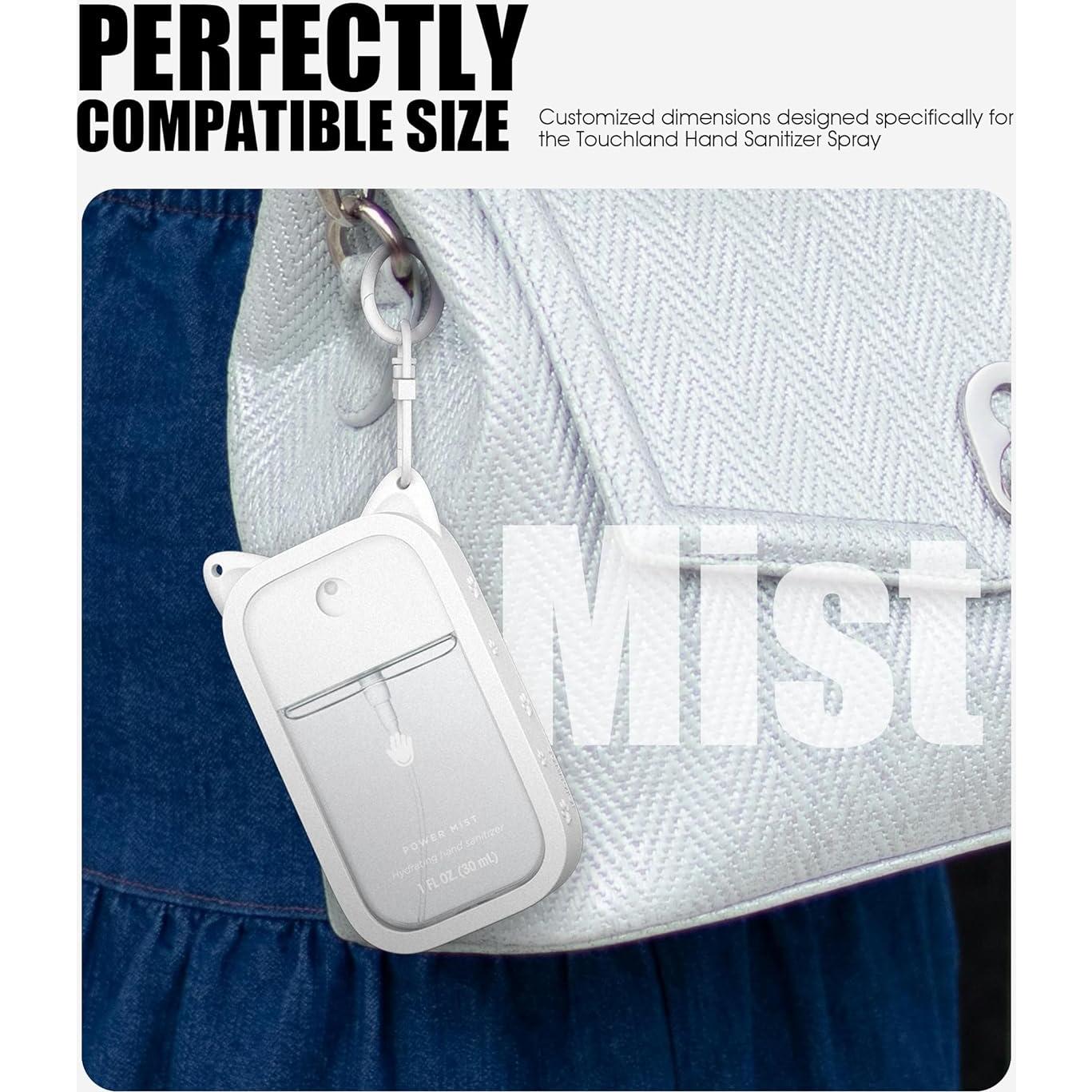 Funda de Silicona para Spray Desinfectante Touchland - 2 Pzs