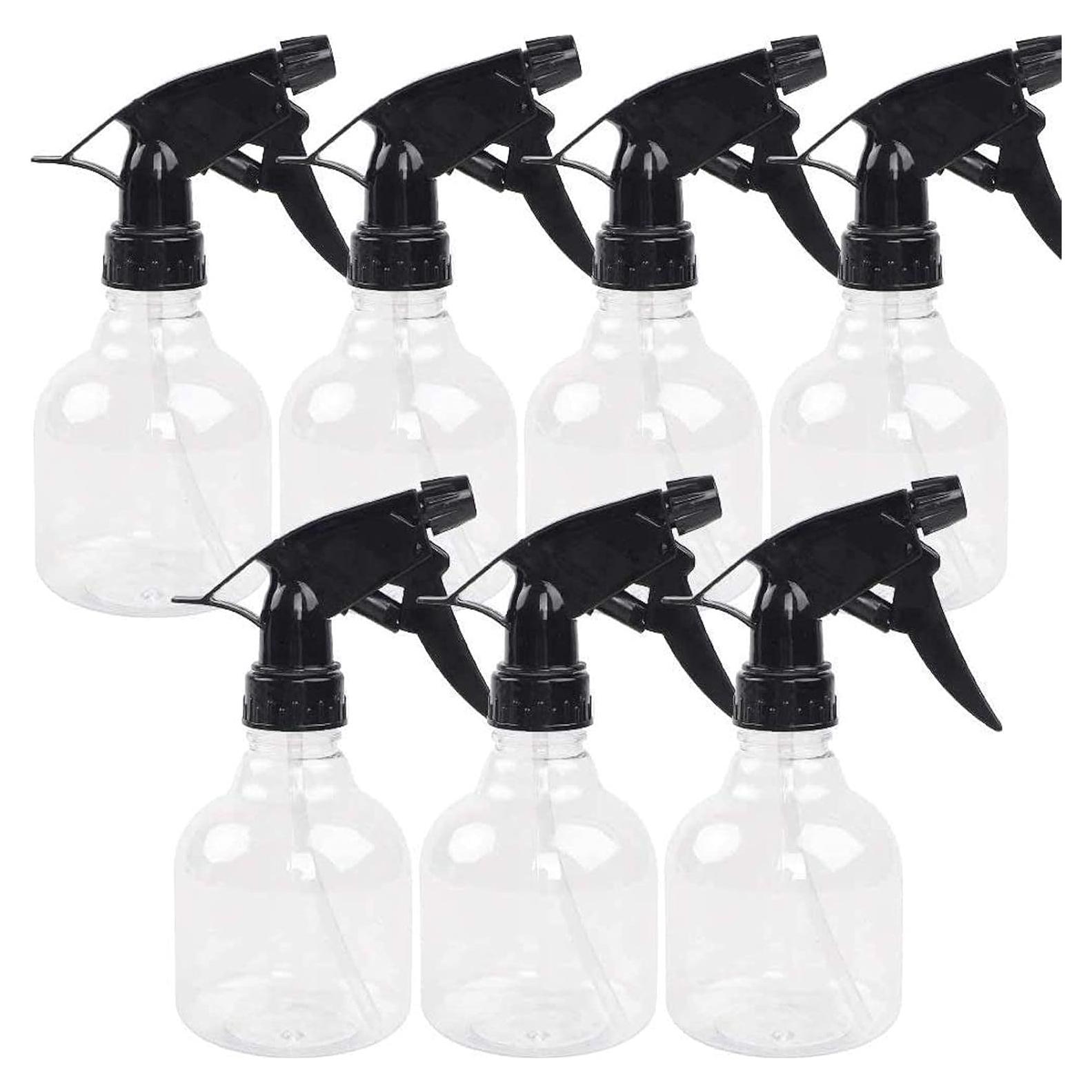 Botellas de Spray Plásticas 240ml 7pcs SUPERLELE con Boquilla Ajustable