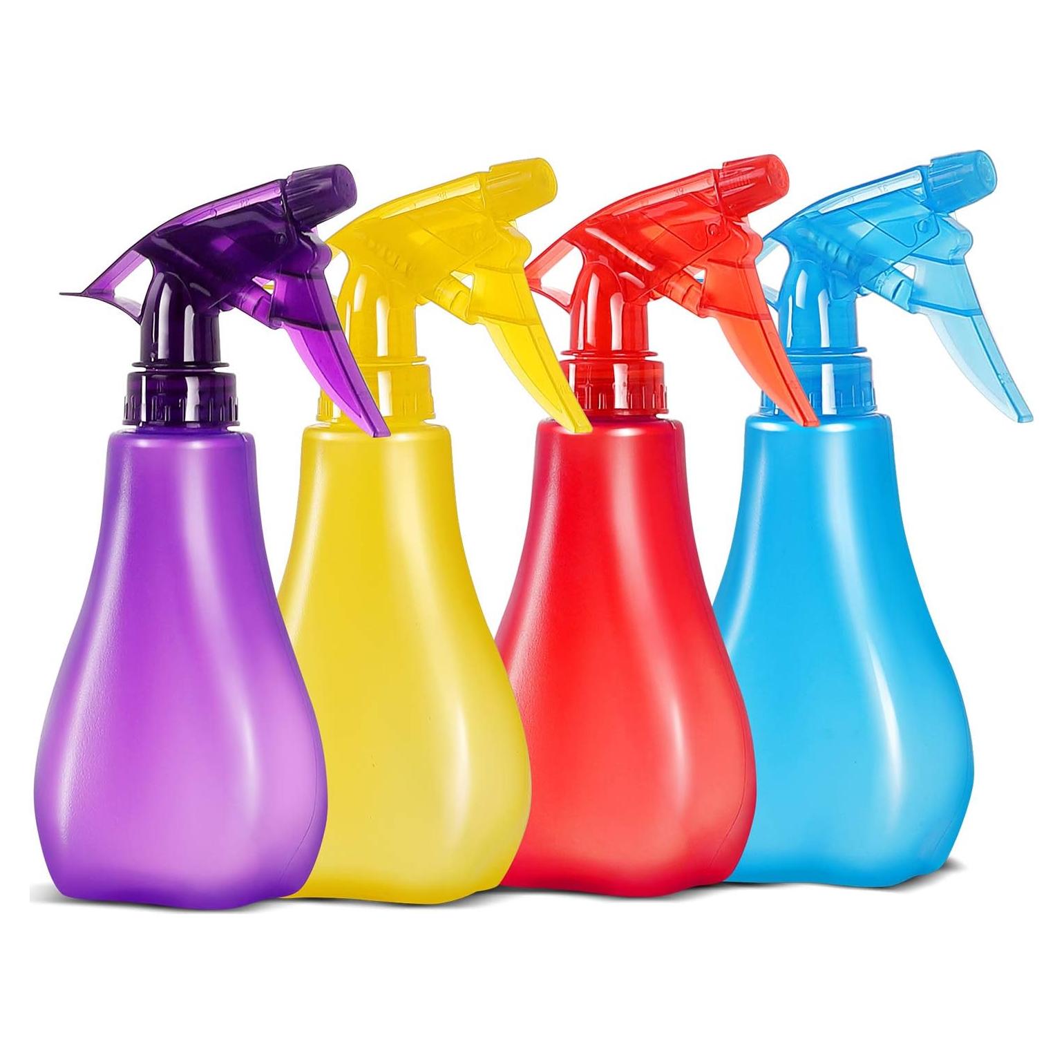 Botellas de Spray de Plástico 8 Oz SuperMMarK - Paquete de 4