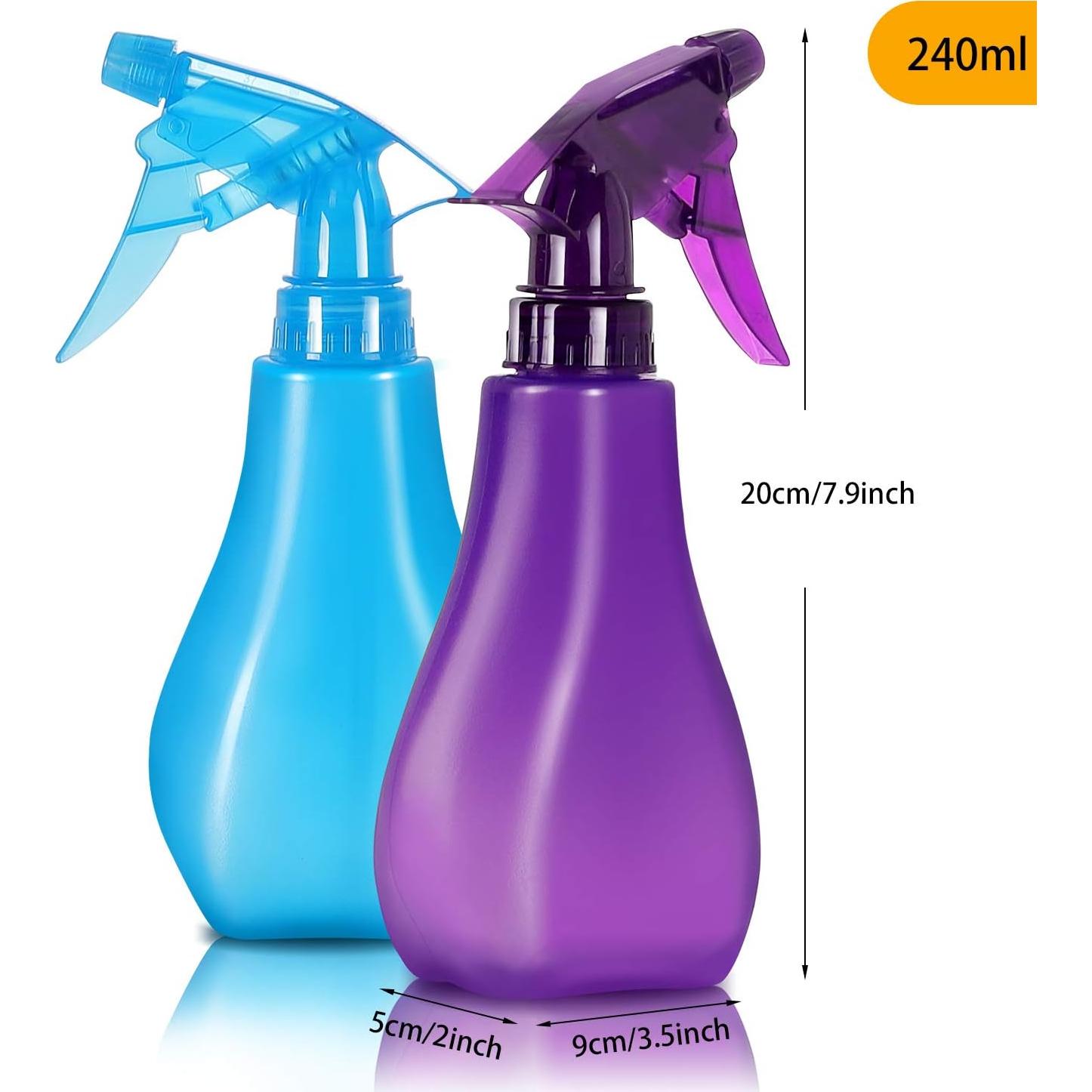 Botellas de Spray de Plástico 8 Oz SuperMMarK - Paquete de 4