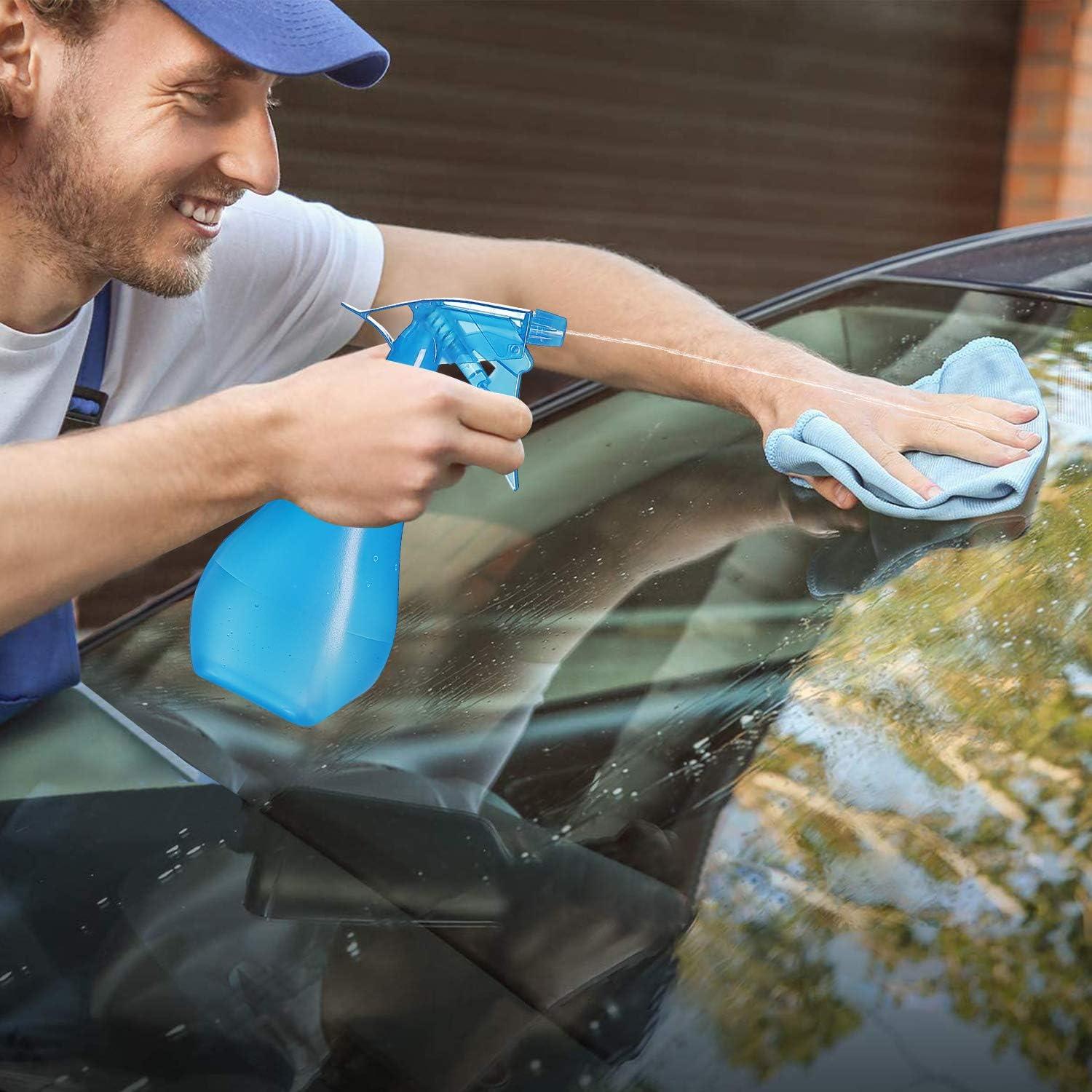 Botellas de Spray de Plástico 8 Oz SuperMMarK - Paquete de 4