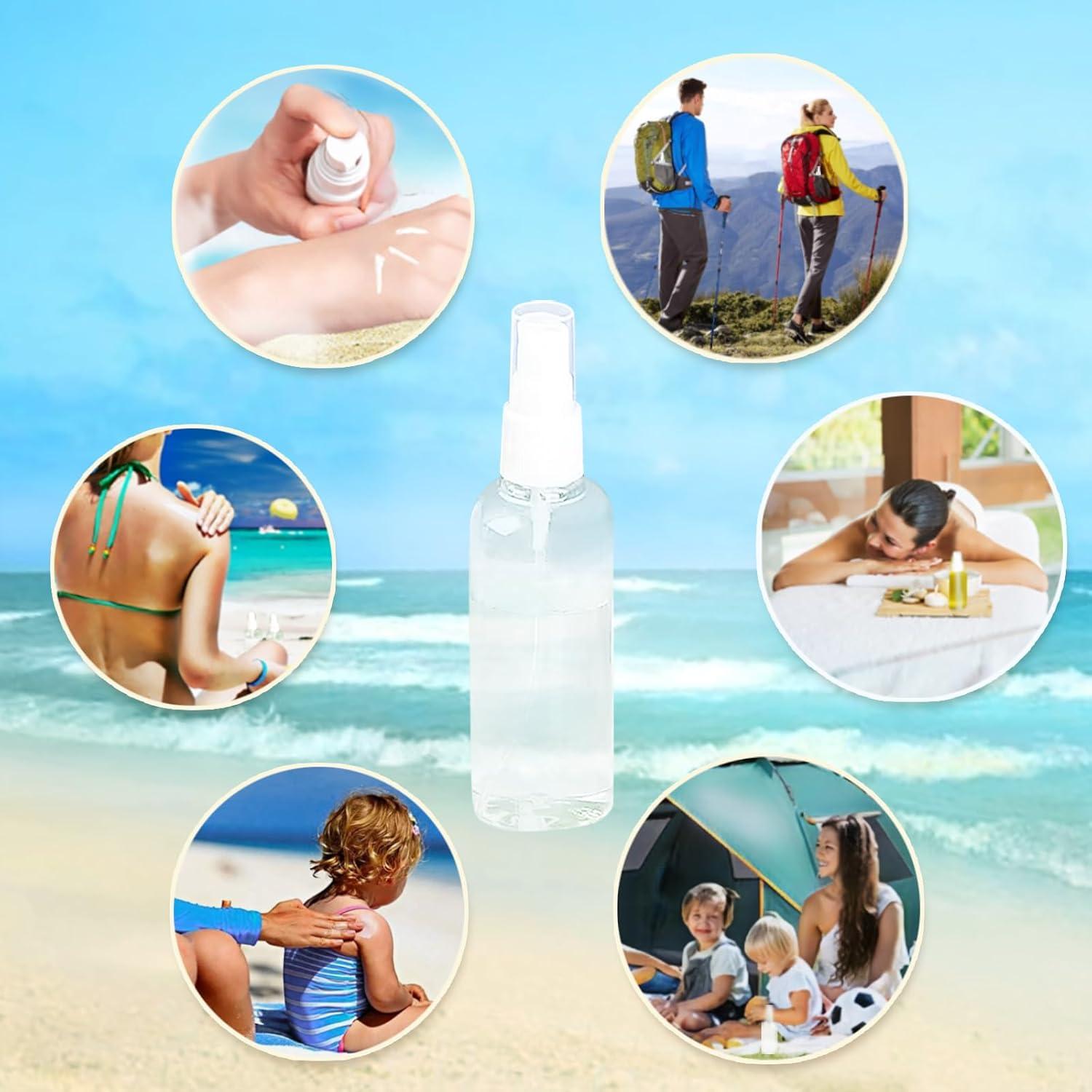 Botellas de Spray Cosmético Recargables MUUZLL 50ml - 6 Pcs