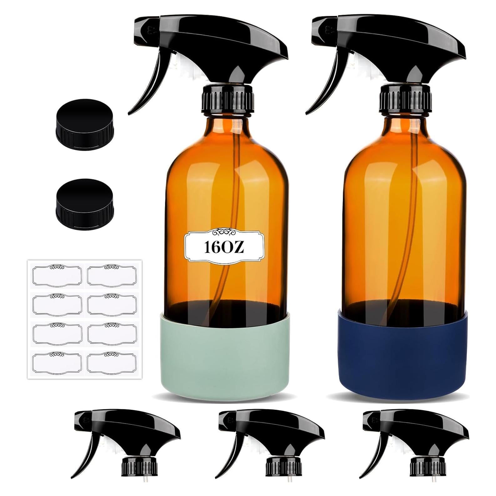 Juego de 2 Botellas de Spray de Vidrio ZENOWICK 480 ml