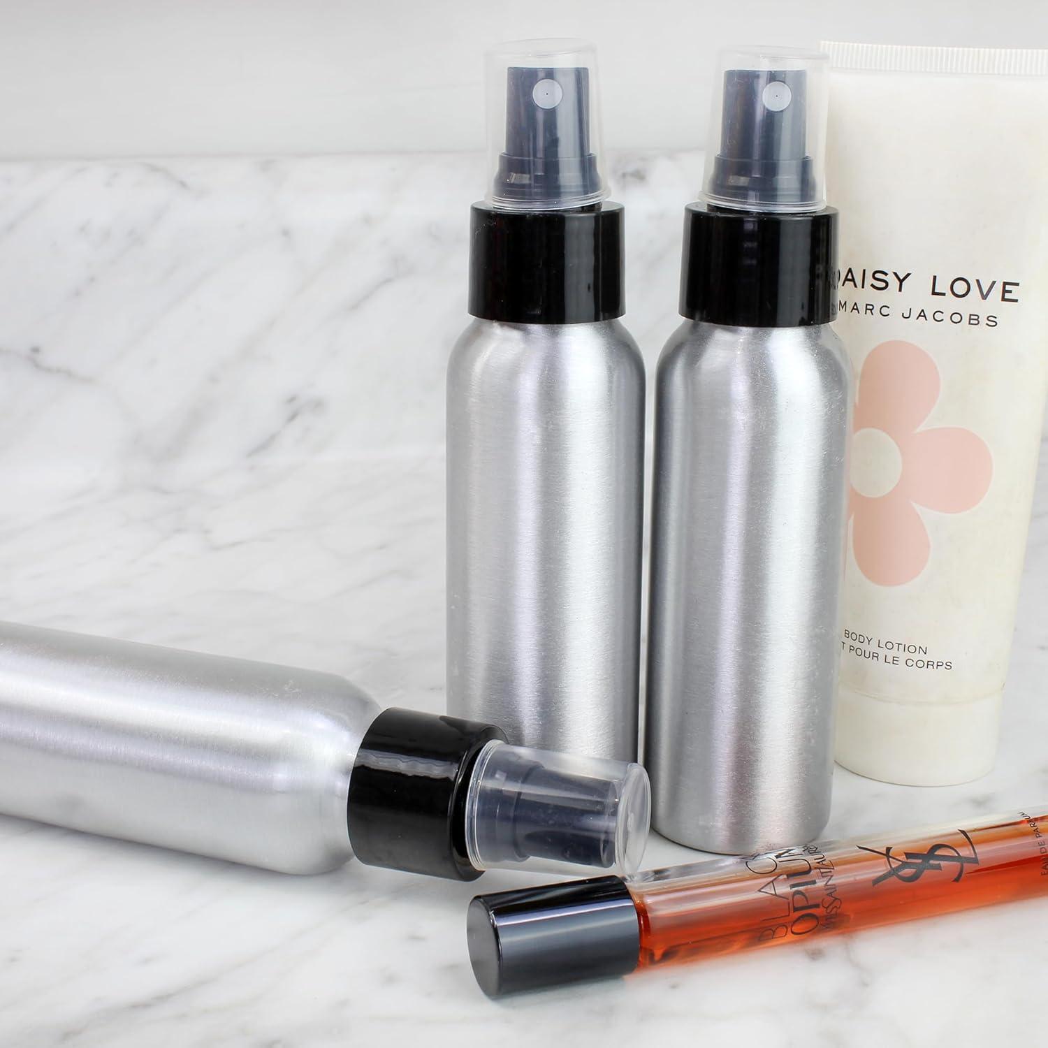 Botellas de Spray de Aluminio Cornucopia 80 ml - Paquete de 6