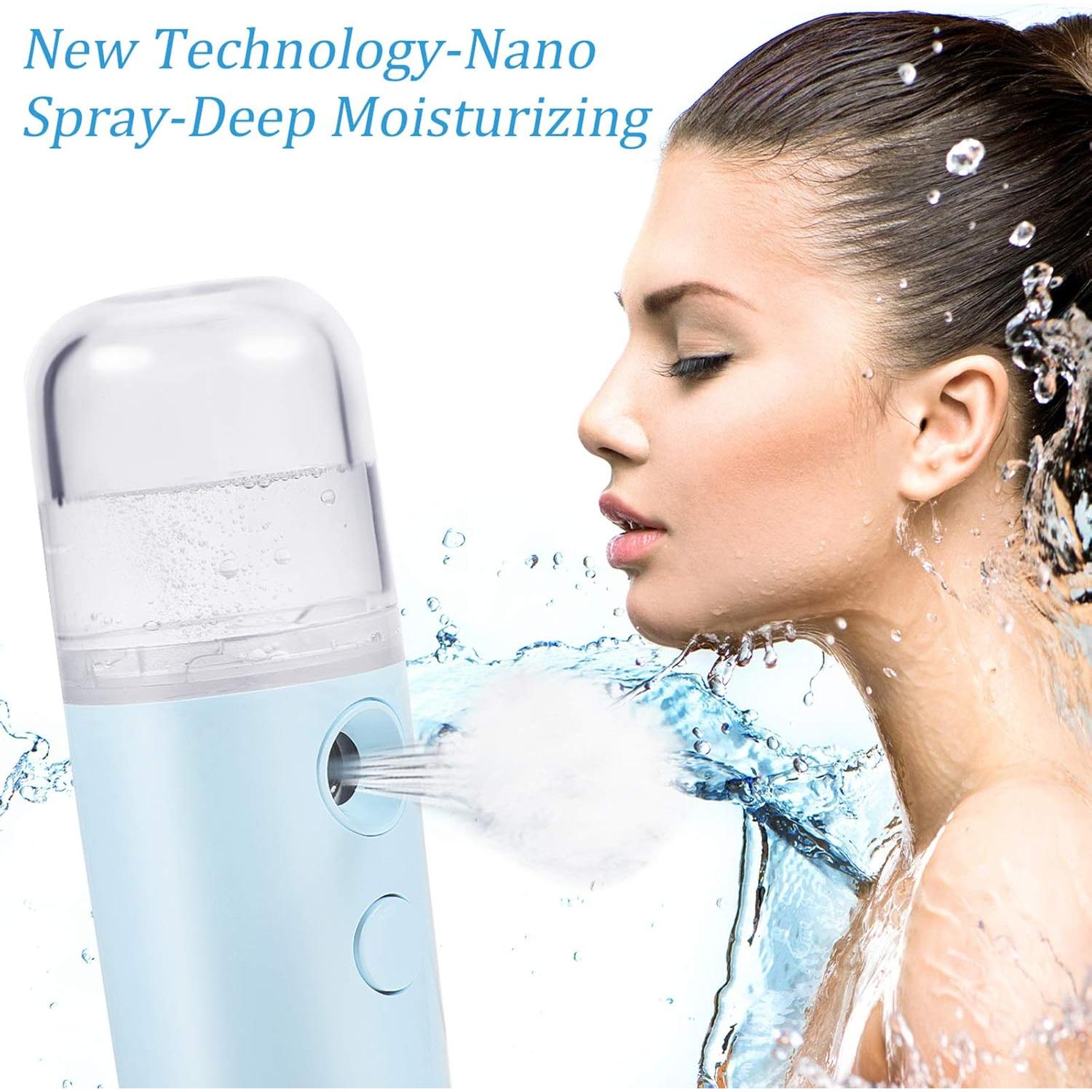 Vaporizador Facial Nano Mudder 30ml USB 4 Piezas Colores