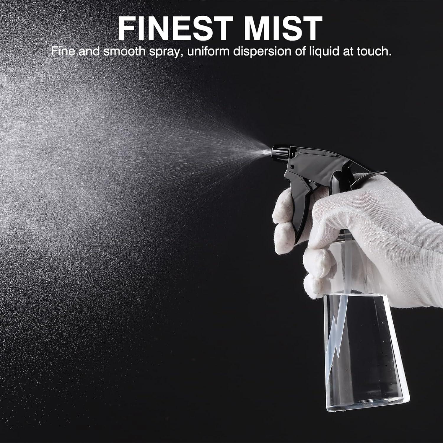 Botellas de Spray D Dymoece 280ml Paquete de 2 para Plantas y Limpieza