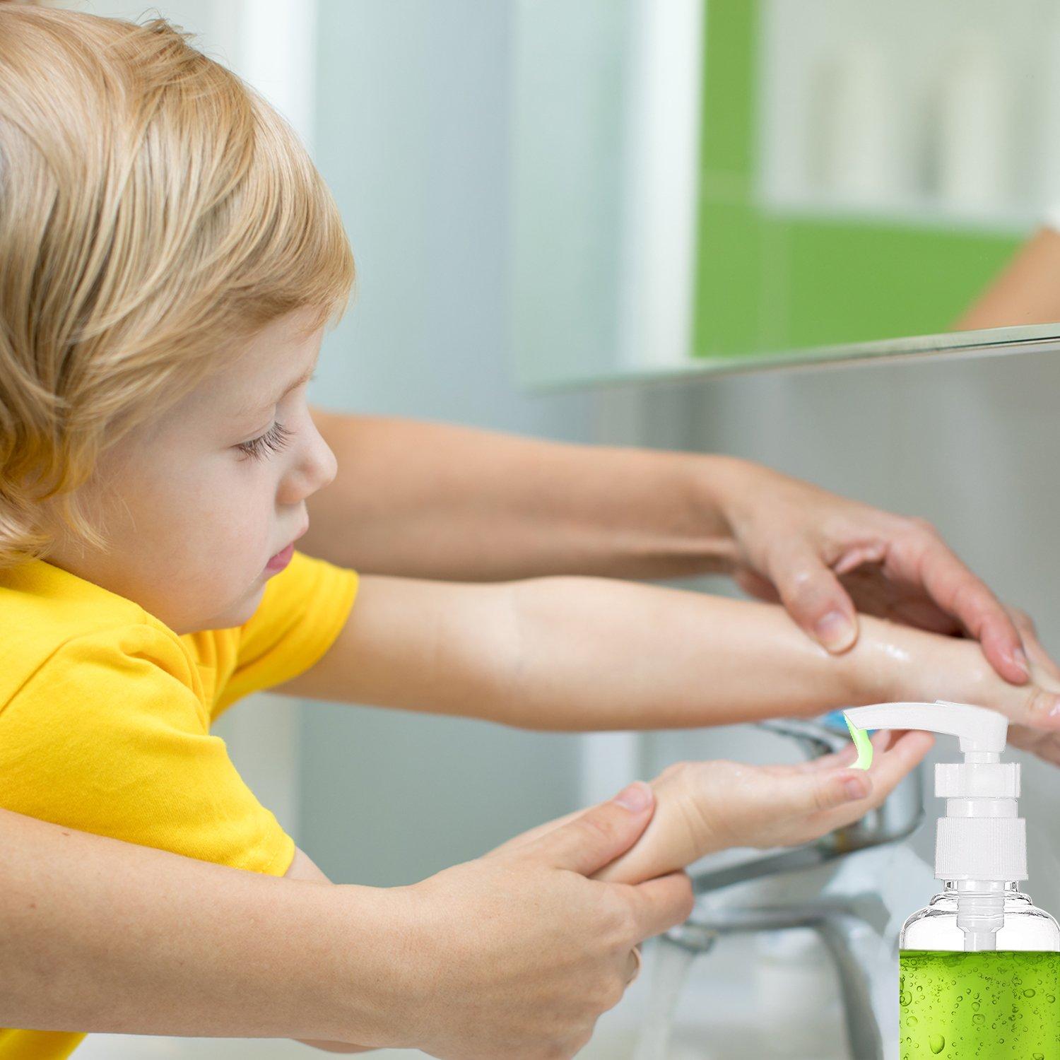 Botellas de Viaje 50 ml TecUnite - 6 Pack Transparentes con Embudo