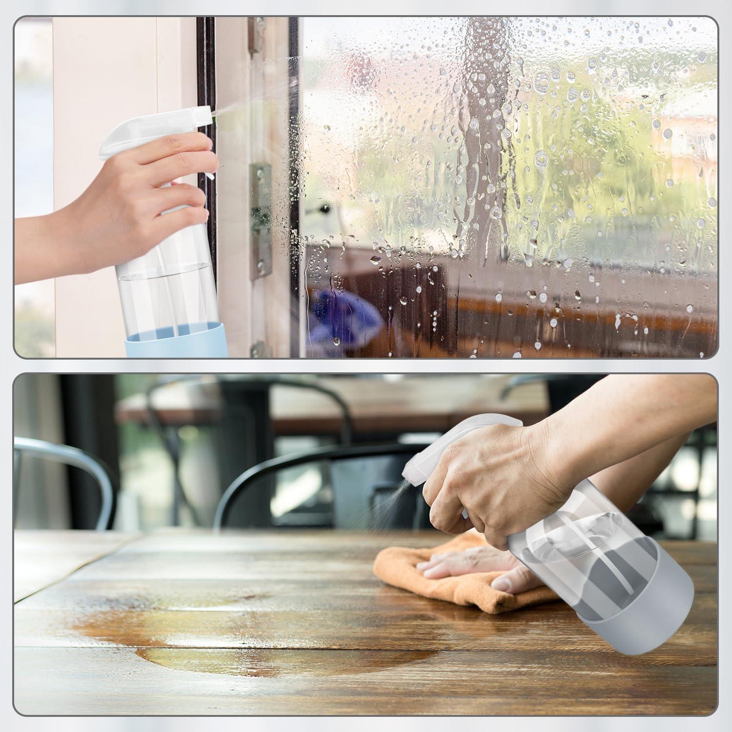 Botellas de Spray de Vidrio Rionisor 16 oz Reutilizables x3