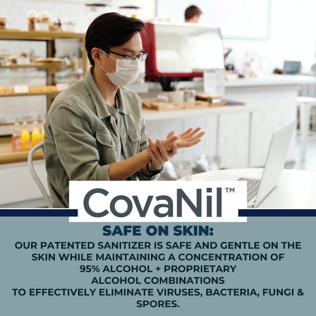 Desinfectante de Manos CovaNil 240 ml - Secado Rápido y Suave