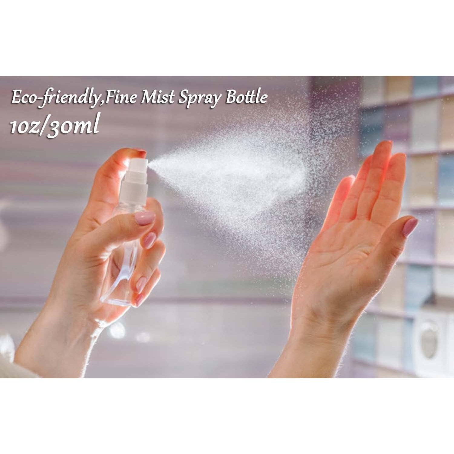 Botellas de Spray Recargables 30ml con Sujetadores de Llave