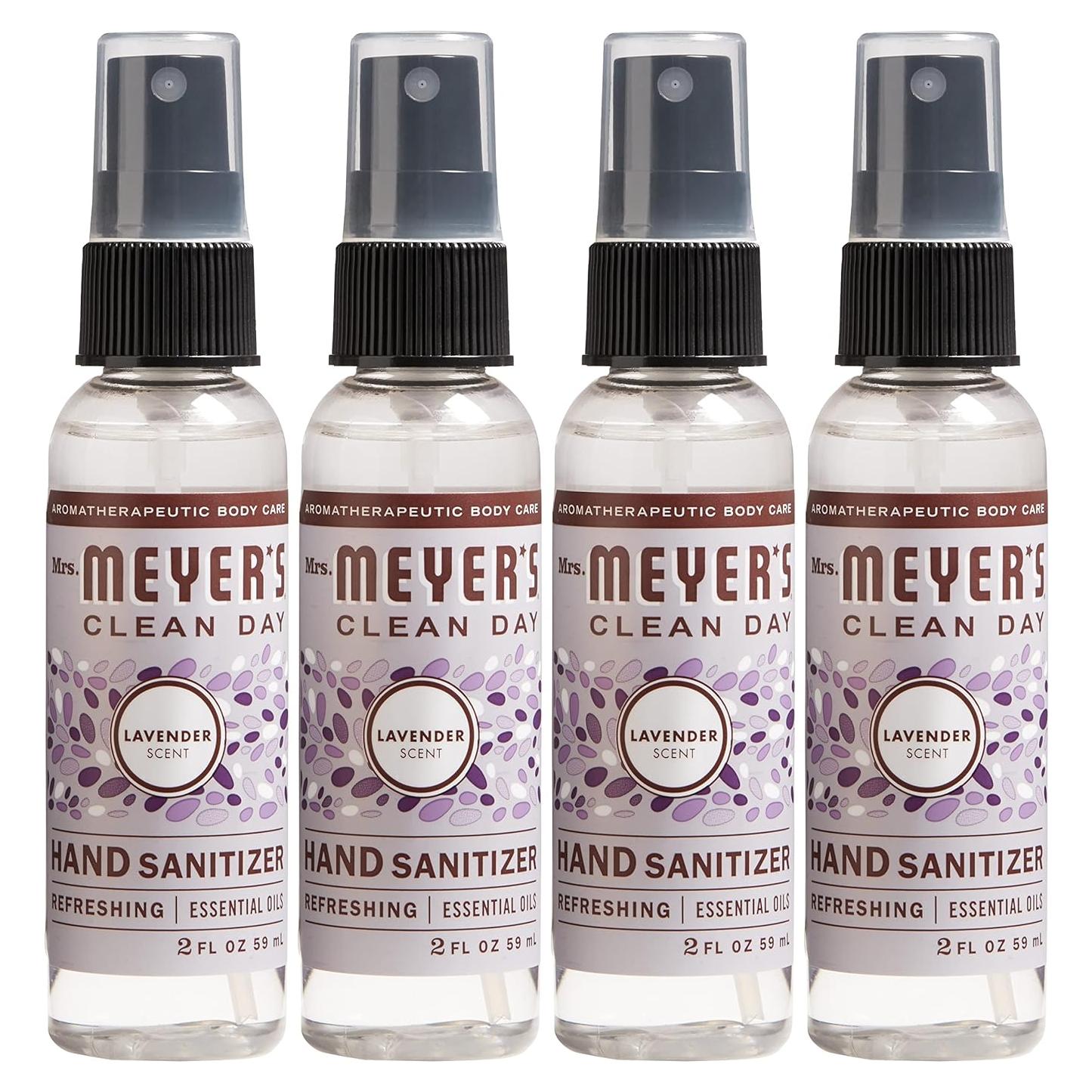 Desinfectante de Manos Mrs. Meyer's Lavanda 59 ml - Paquete de 4