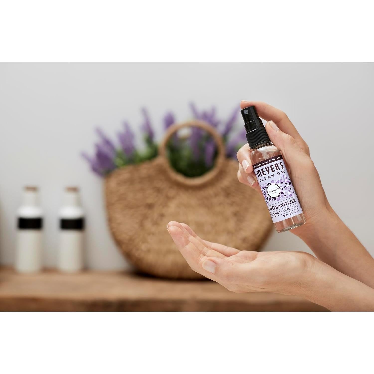 Desinfectante de Manos Mrs. Meyer's Lavanda 59 ml - Paquete de 4