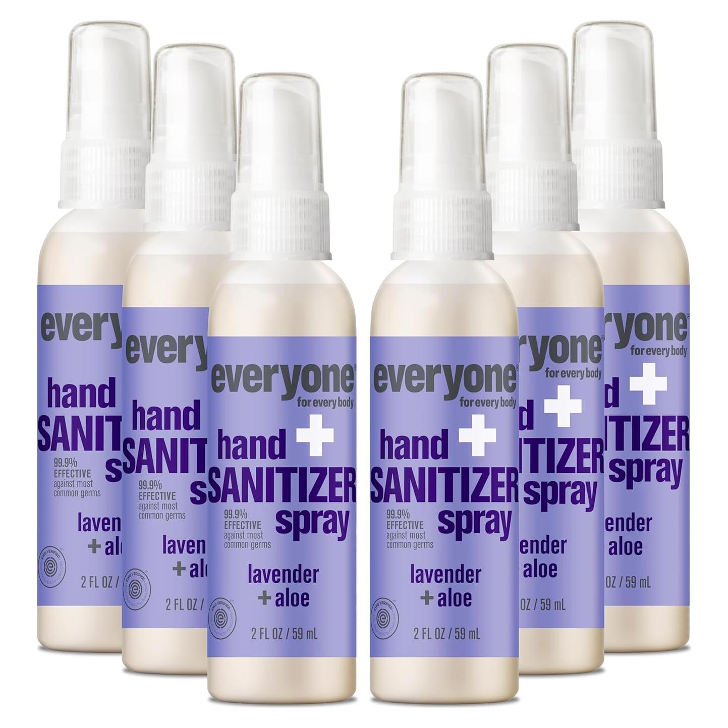 Desinfectante de Manos Everyone Spray 59 ml Lavanda y Aloe