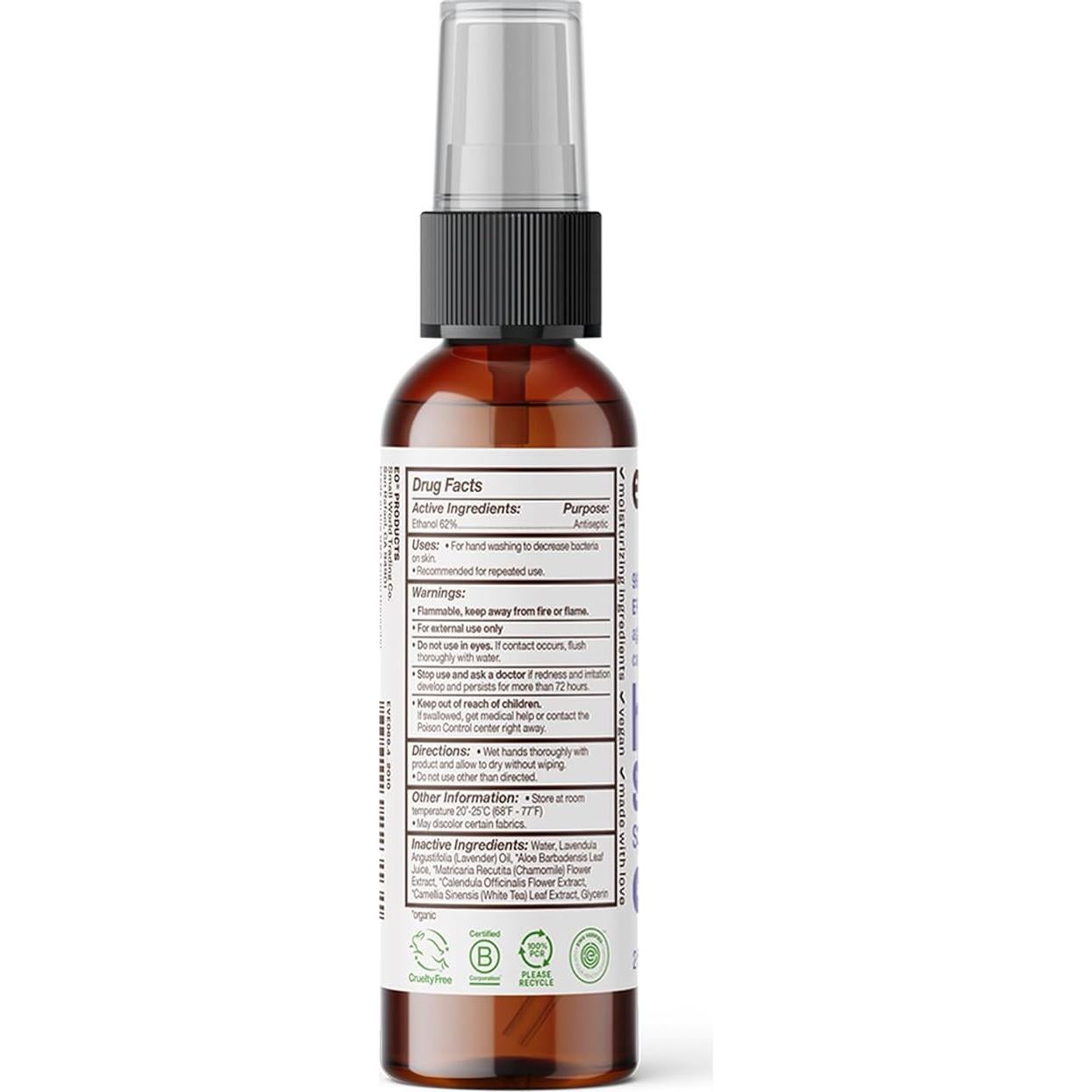 Desinfectante de Manos Everyone Spray 59 ml Lavanda y Aloe