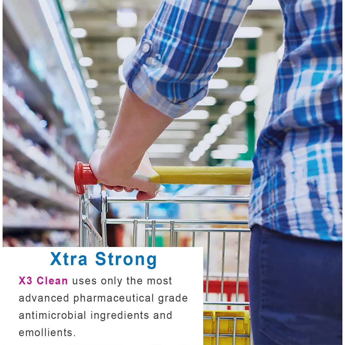 Spray Desinfectante de Manos X3 Clean 59 ml Sin Alcohol Pack 4