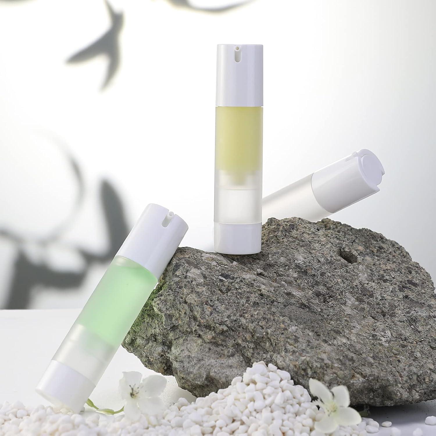 Botellas Vacías Refill Airless Longway 50ml - Pack de 6