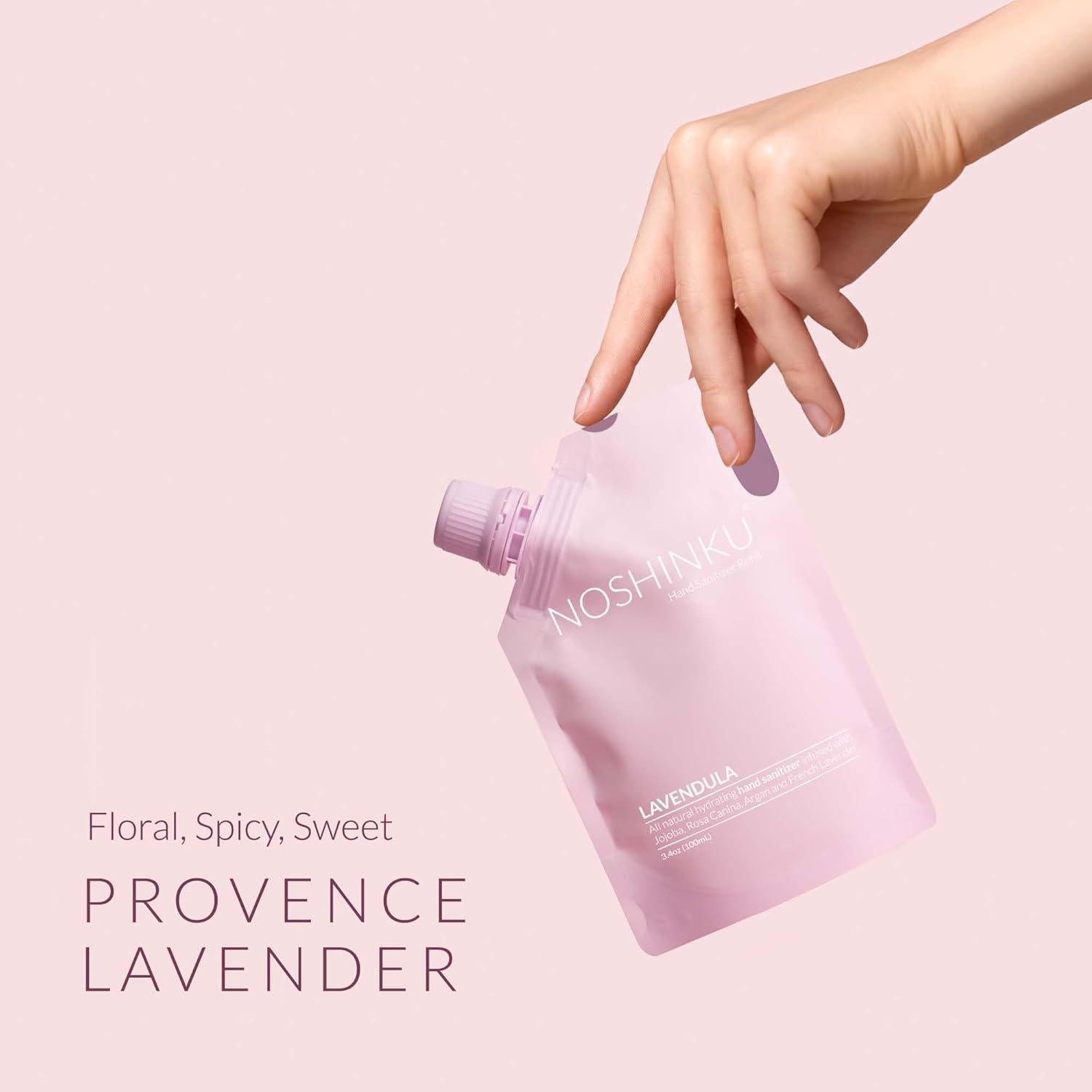 Recarga Desinfectante de Manos Noshinku Pocket 200 mL Lavanda