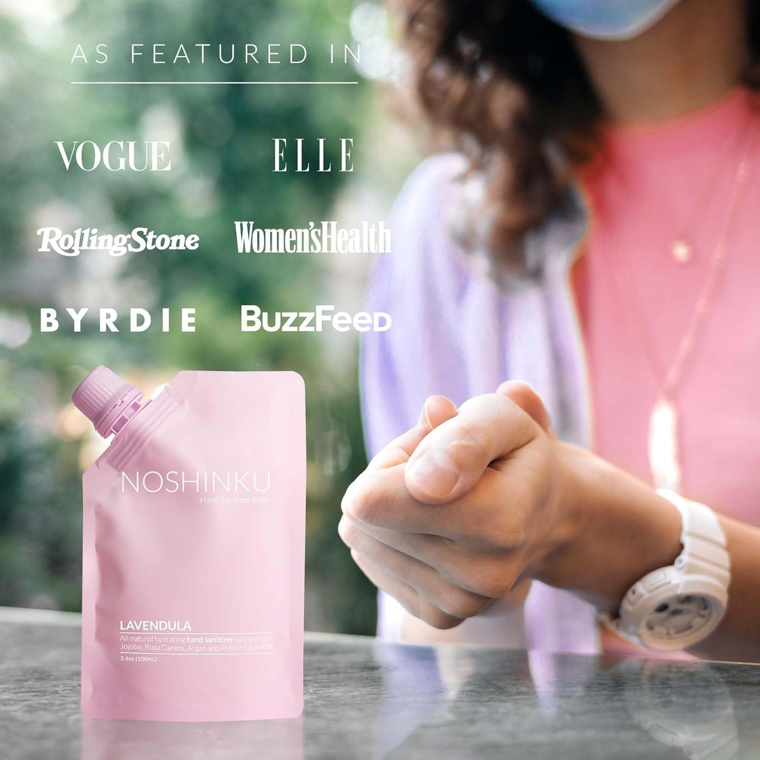 Recarga Desinfectante de Manos Noshinku Pocket 200 mL Lavanda