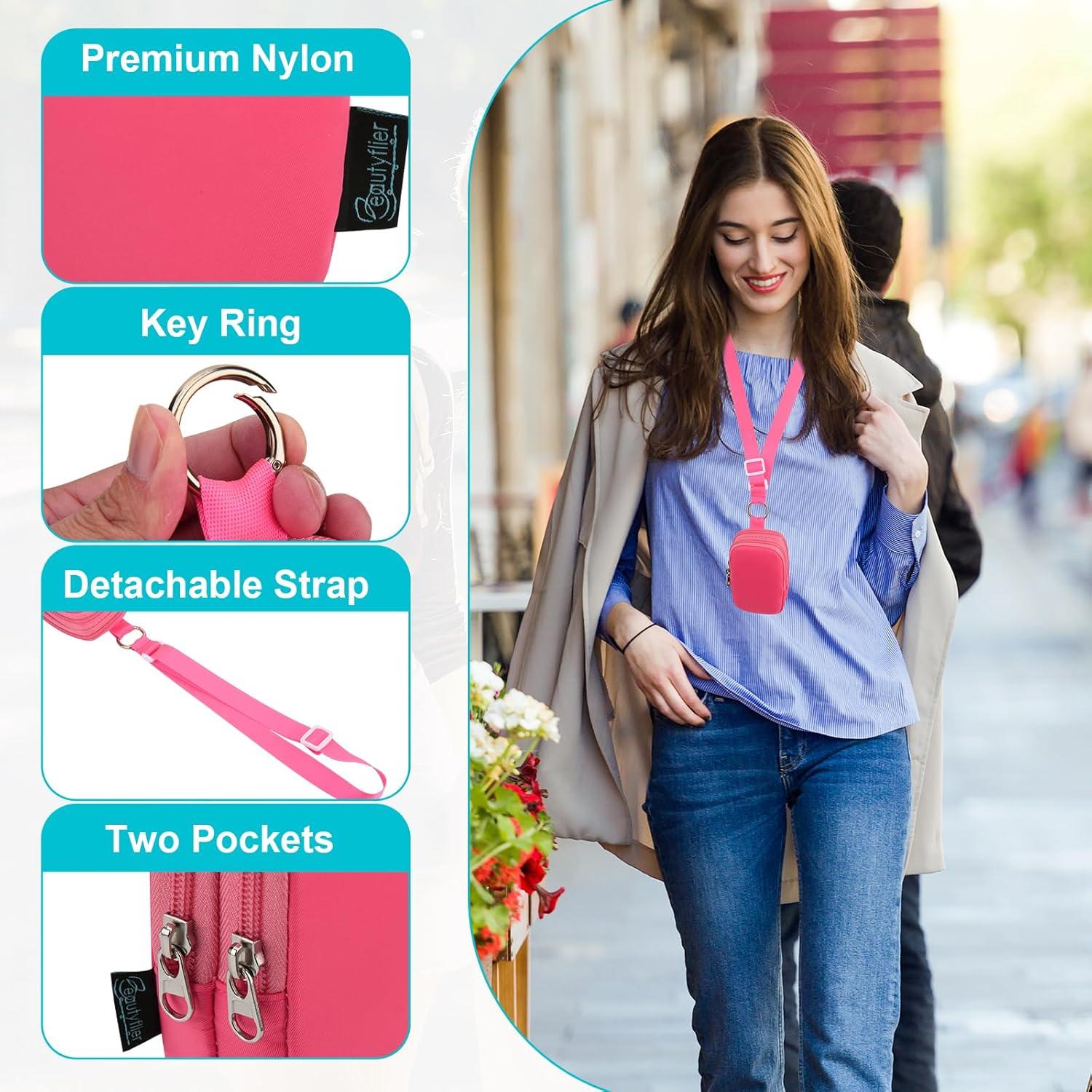 Estuche Doble Bolsillo Beautyflier para Spray Desinfectante 30ml