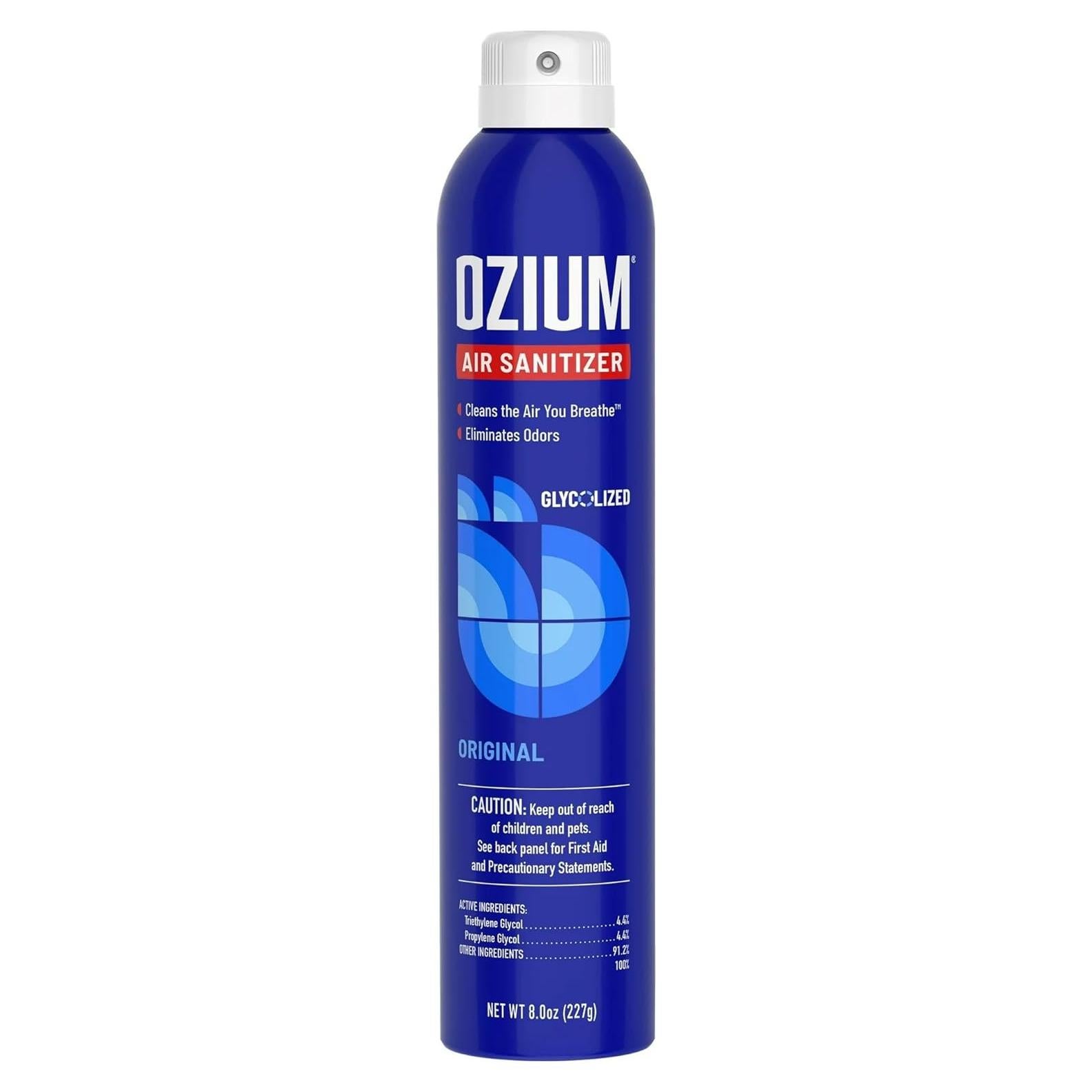 Desinfectante de Aire Ozium 8 Oz Original - Eliminador de Olores