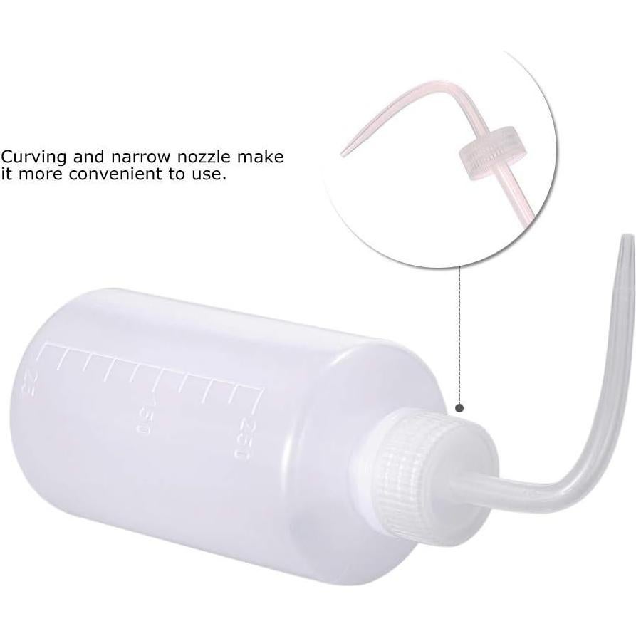 Botellas de Lavado 2pcs DONSTRAW 250ml Boca Estrecha